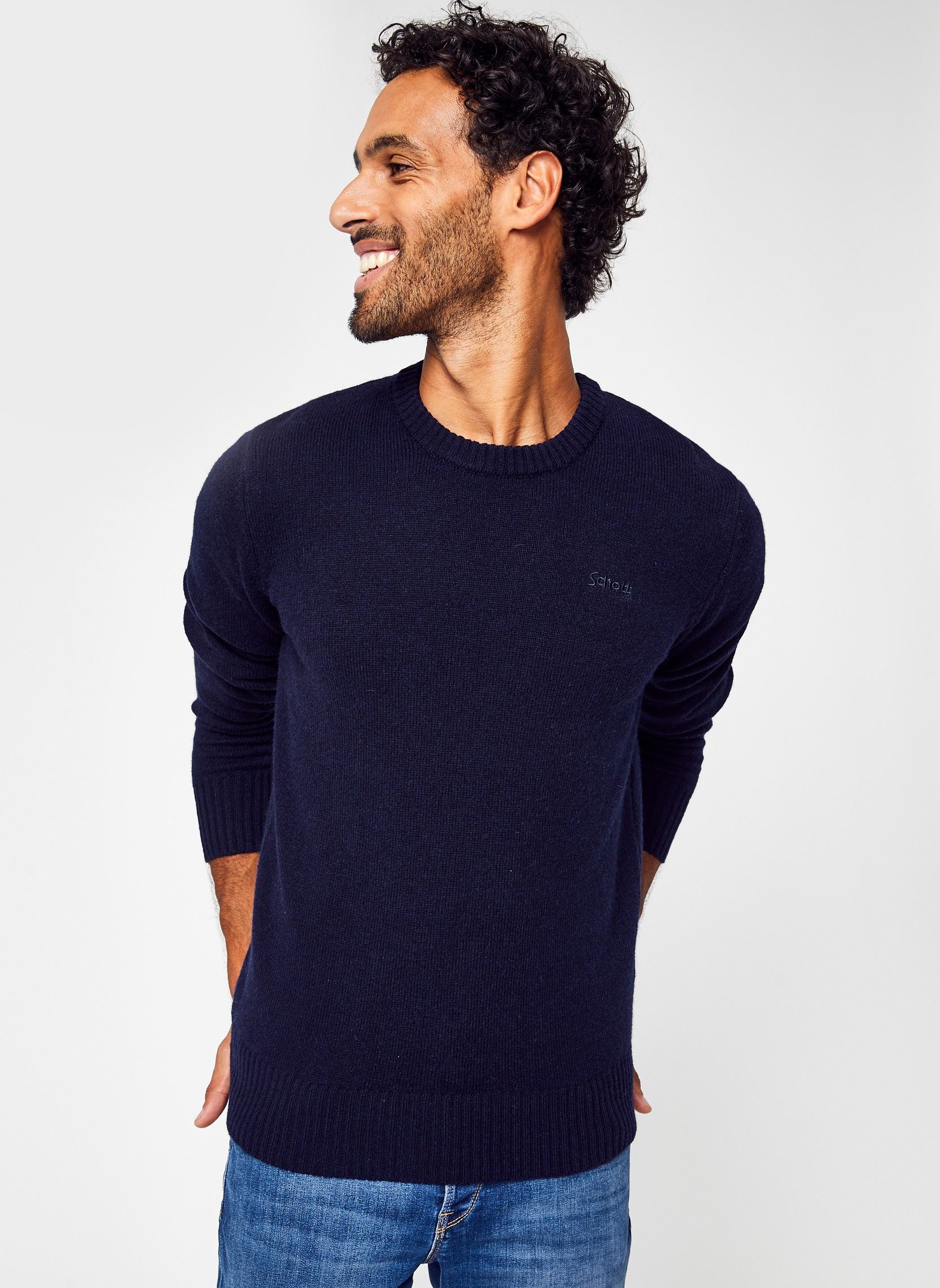 Vêtements Schott Pull Pllance 1 pour Accessoires - vue 3