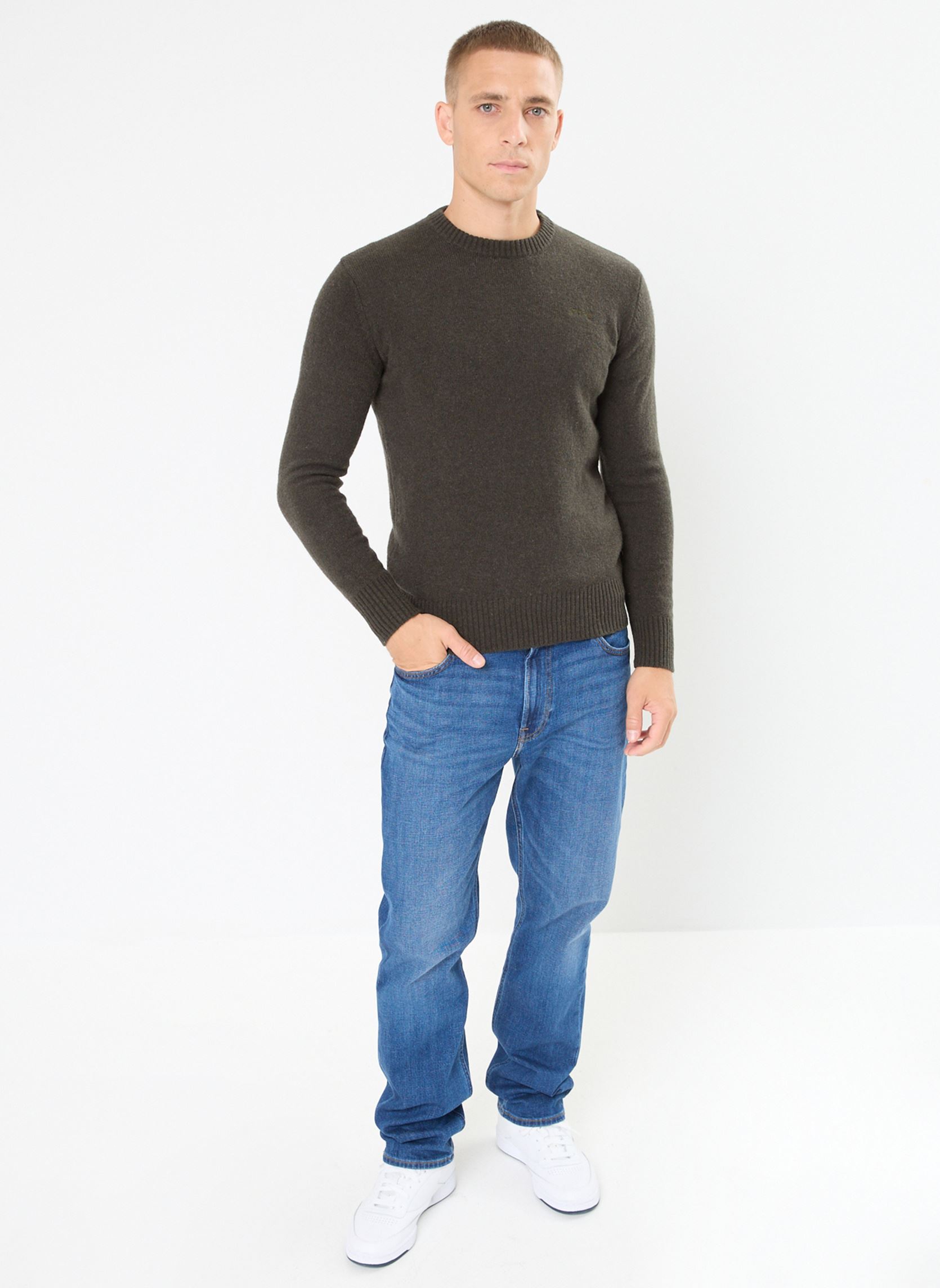 Pulls Pull Pllance 1 homme vert Schott Pulls Pull Pllance 1 homme vert DARK KAKI