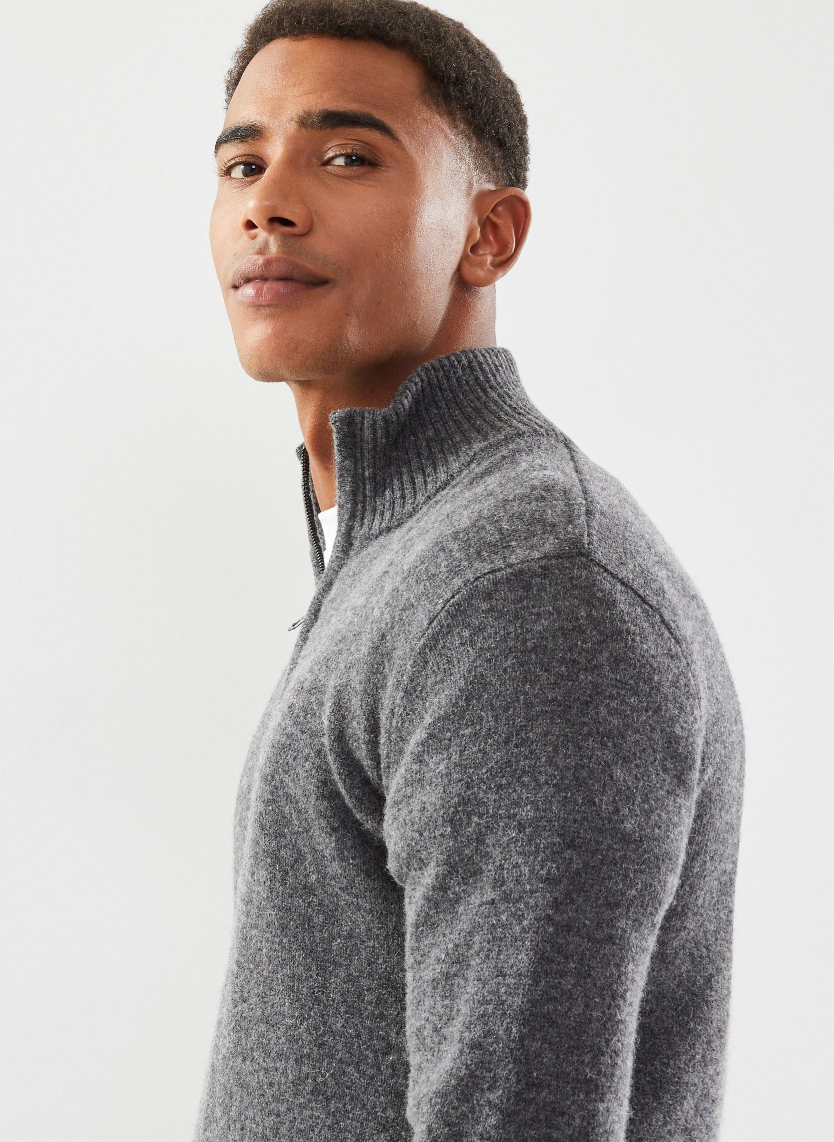Pulls Pull Pllance 2 homme gris Schott Pulls Pull Pllance 2 homme gris ANTHRACITE