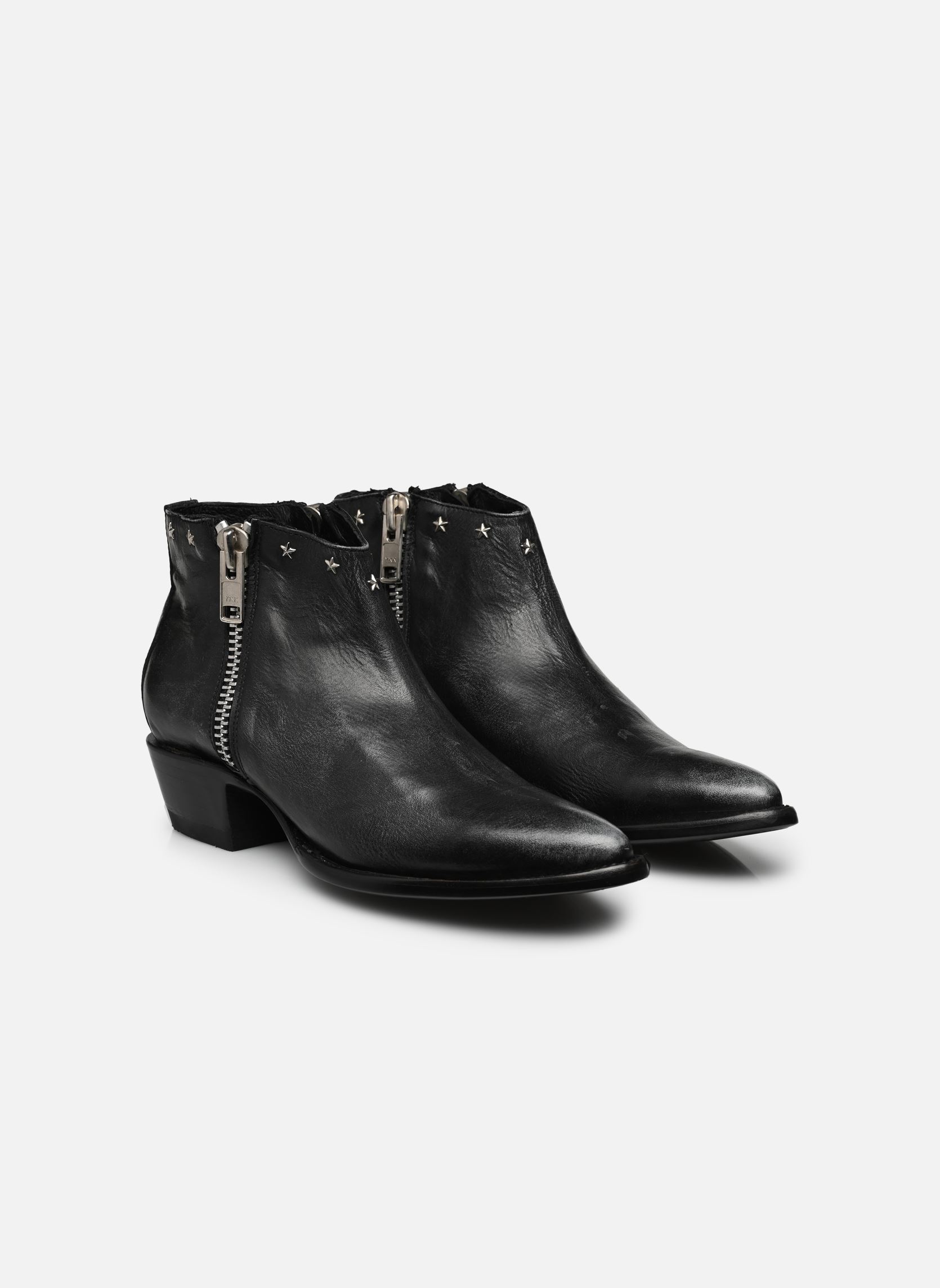 Niedrige Ankle Boots Nonka damen grau Mexicana Niedrige Ankle Boots Nonka damen grau GREY BRUSH OFF
