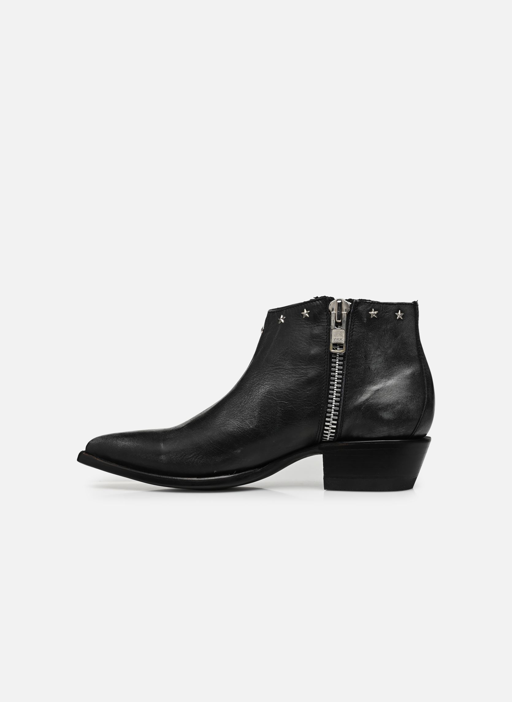 Niedrige Ankle Boots Nonka damen grau Mexicana Niedrige Ankle Boots Nonka damen grau GREY BRUSH OFF