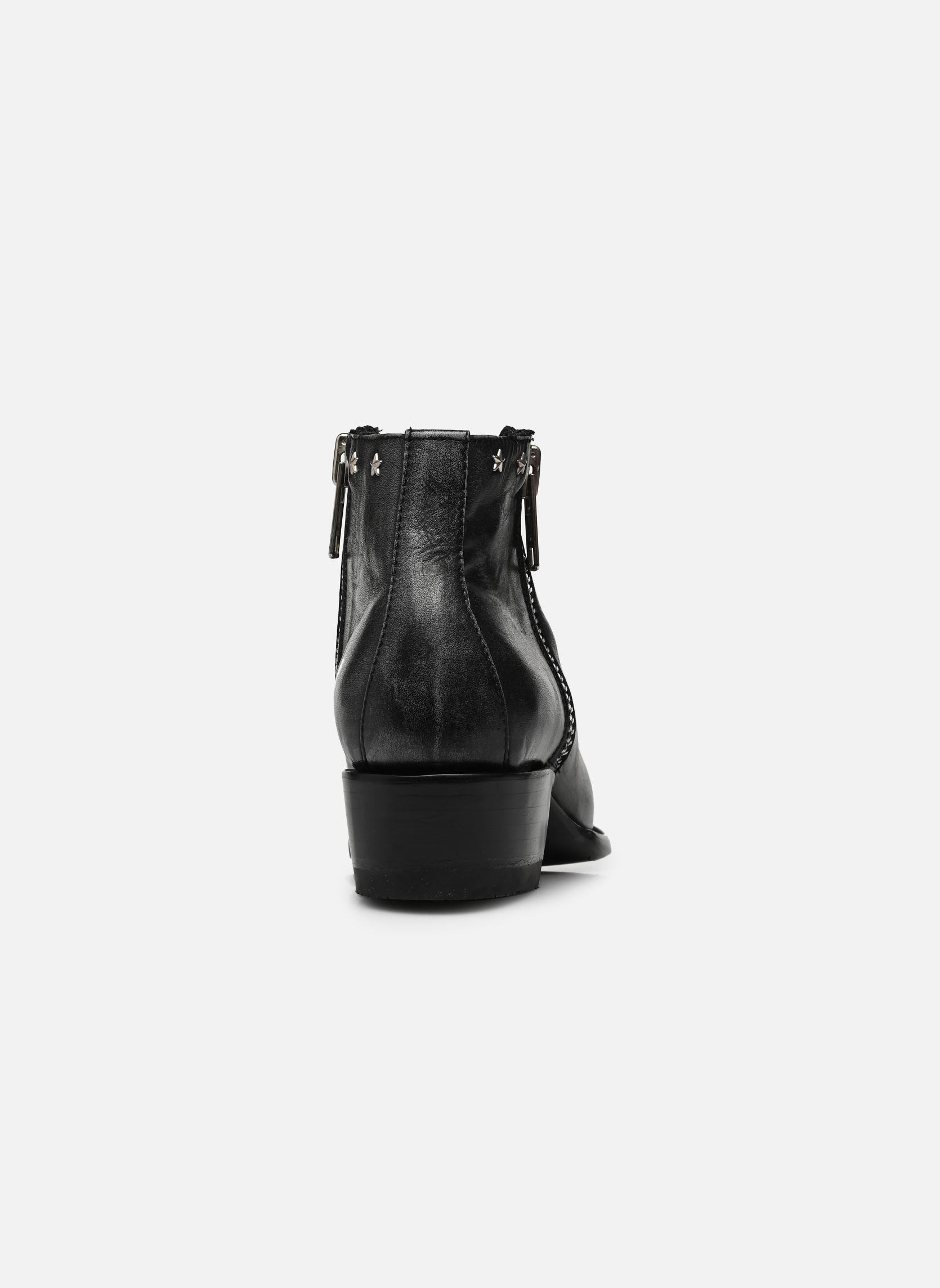 Niedrige Ankle Boots Nonka damen grau Mexicana Niedrige Ankle Boots Nonka damen grau GREY BRUSH OFF