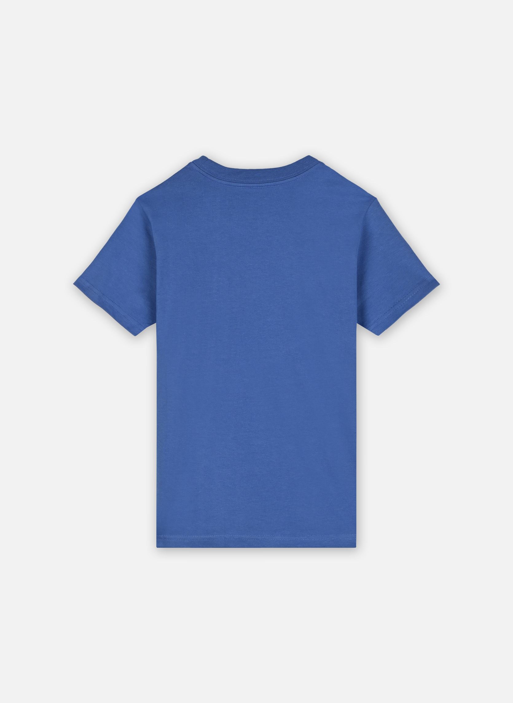 Tee-shirts T-shirt col rond jersey de coton kids NP garçon bleu Polo Ralph Lauren Tee-shirts T-shirt col rond jersey de coton kids NP garçon bleu LIBERTY BLUE