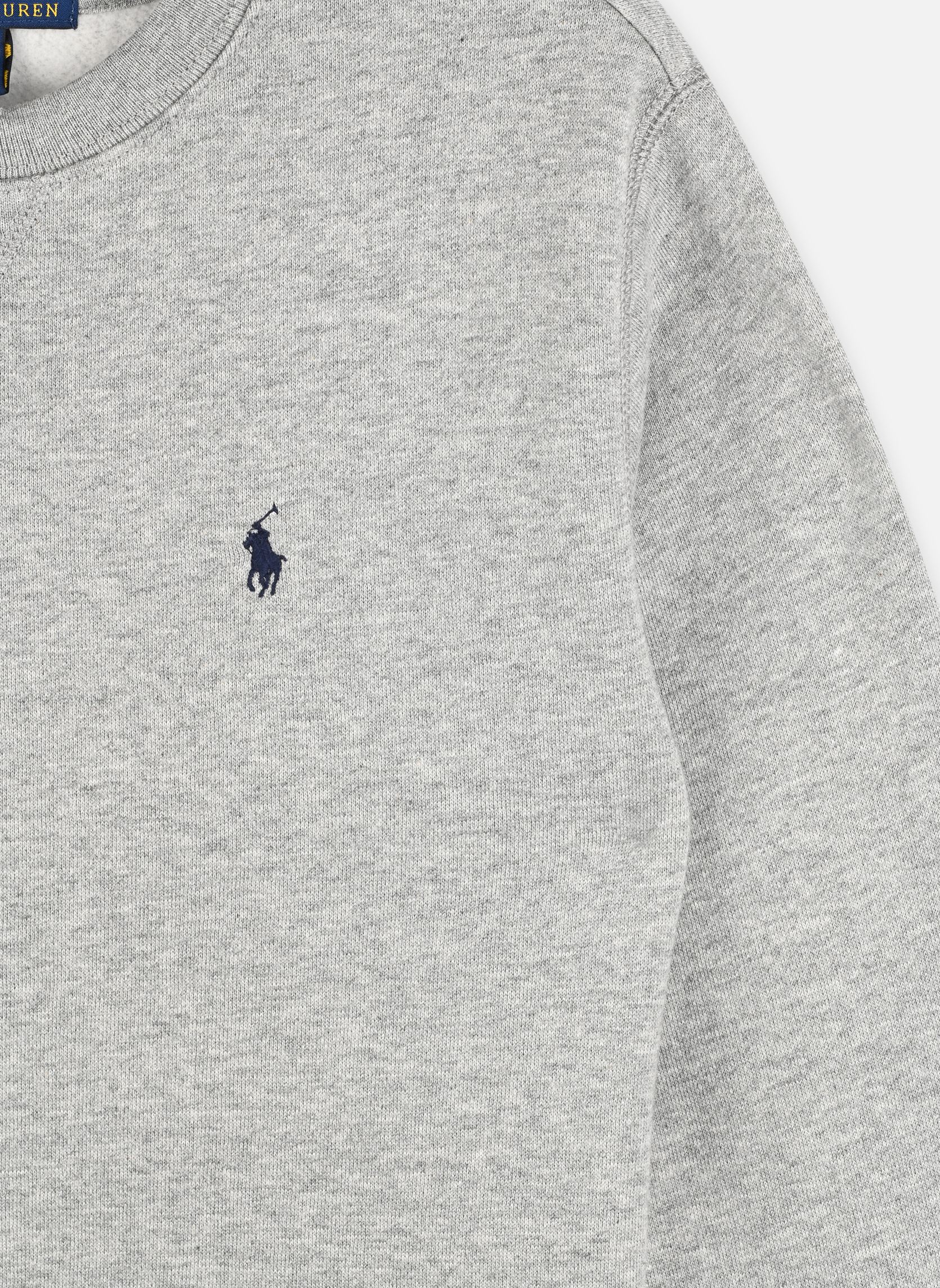 Sweats zippés Sweat molletonné en coton mélangé 322772 garçon noir Polo Ralph Lauren Sweats zippés Sweat molletonné en coton mélangé 322772 garçon noir DARK SPORT HEATHER