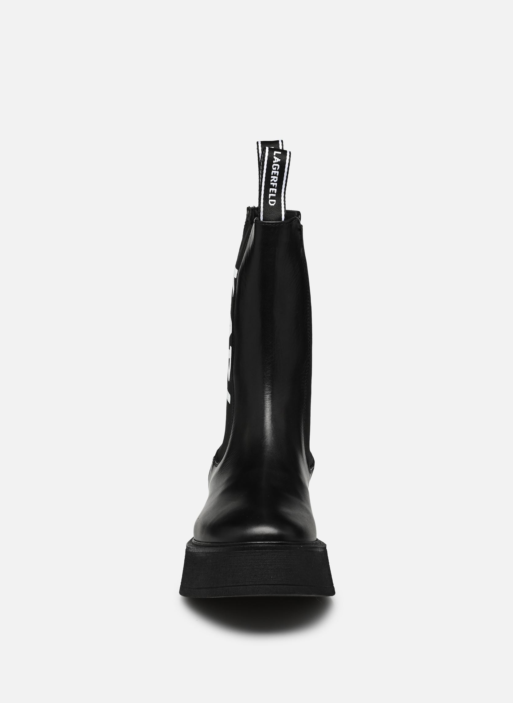 Bottines basses Zephyr Midi Gore Boot femme noir Karl Lagerfeld Bottines basses Zephyr Midi Gore Boot femme noir Black Lthr