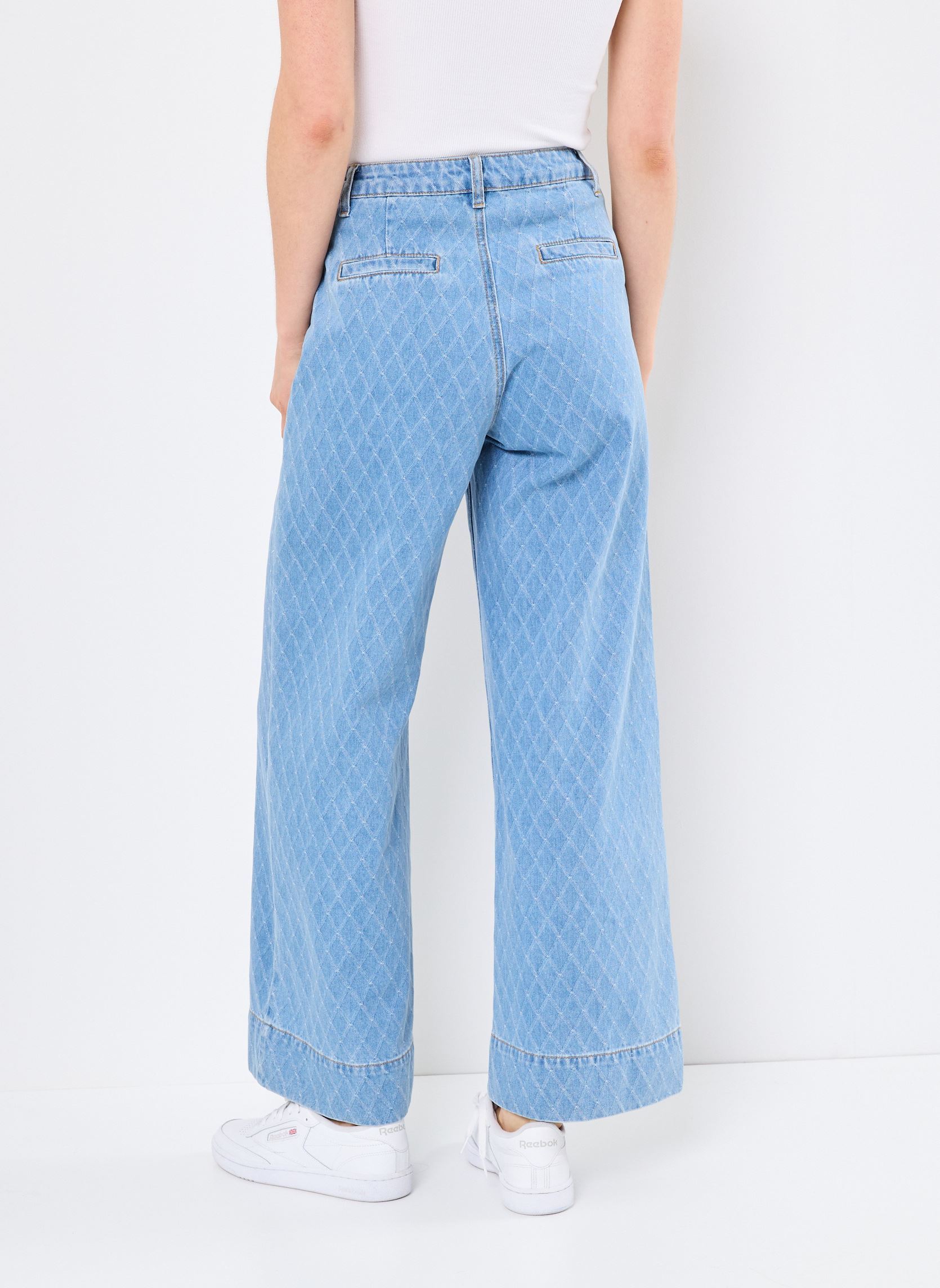 Flared jeans Reino dames blauw Suncoo Flared jeans Reino dames blauw JEANS CLAIR
