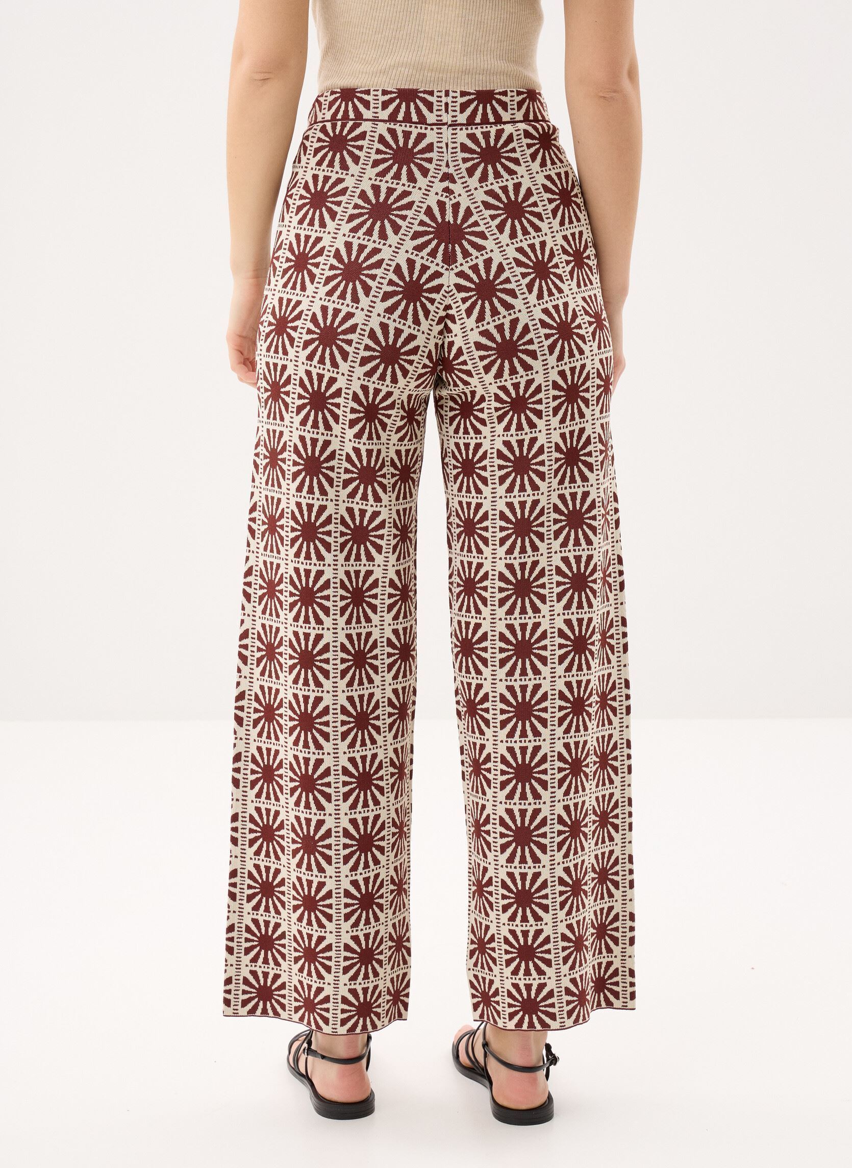 Pantaloni dritti Jasper donna marrone Suncoo Pantaloni dritti Jasper donna marrone Choco