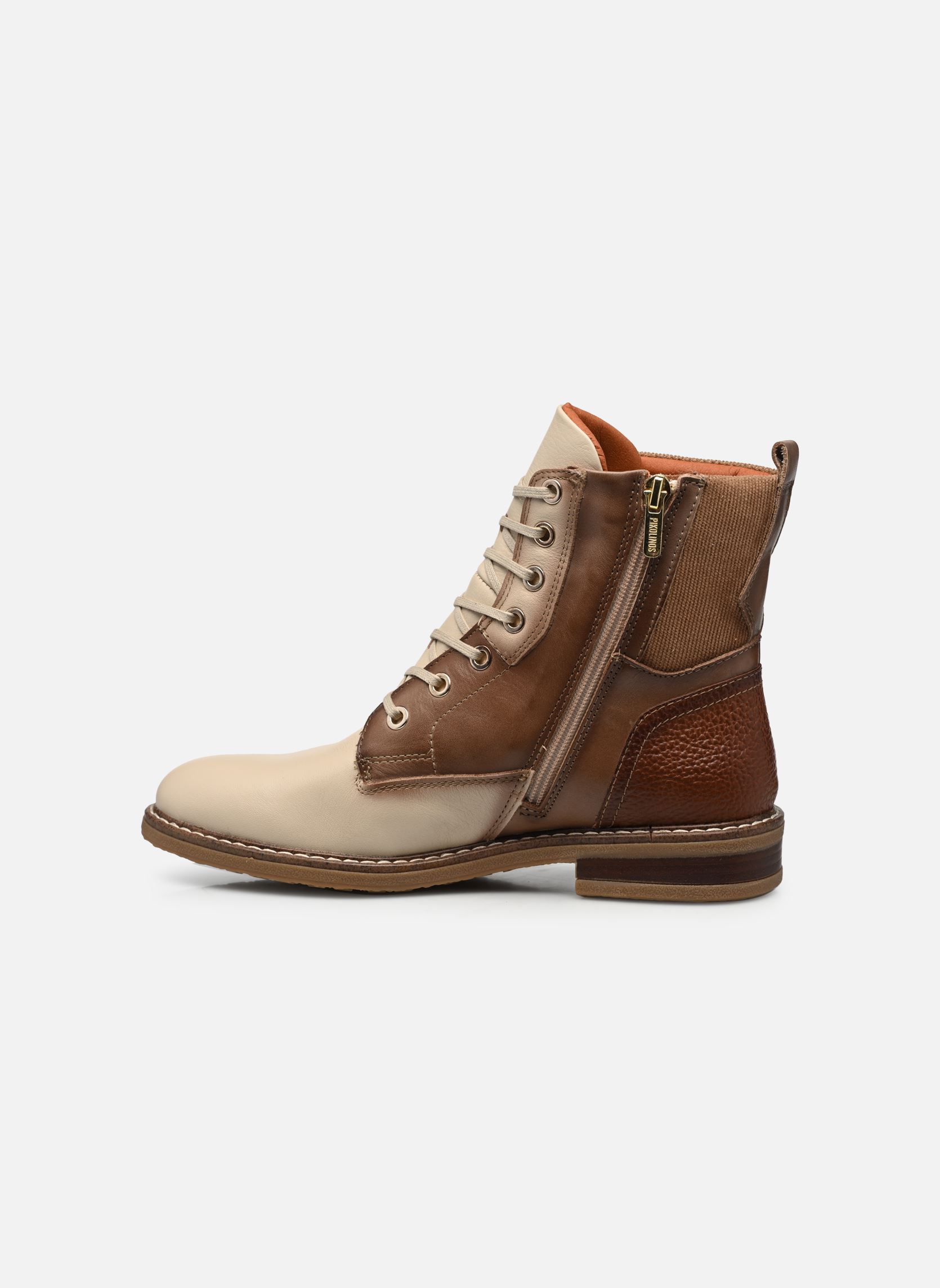 Veterlaarsjes ALDAYA W8J-8966C1 dames beige Pikolinos Veterlaarsjes ALDAYA W8J-8966C1 dames beige MARFIL