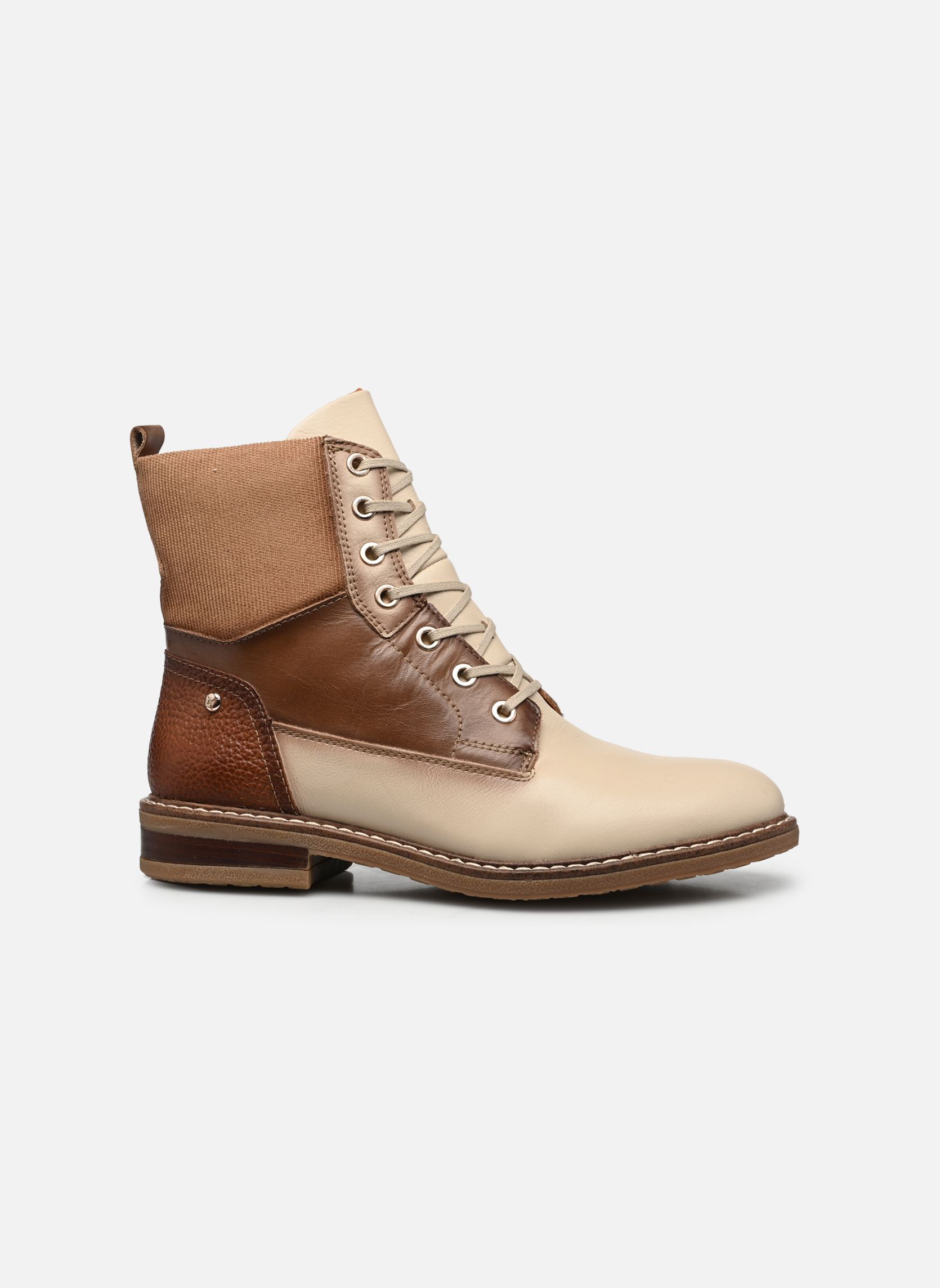 Veterlaarsjes ALDAYA W8J-8966C1 dames beige Pikolinos Veterlaarsjes ALDAYA W8J-8966C1 dames beige MARFIL