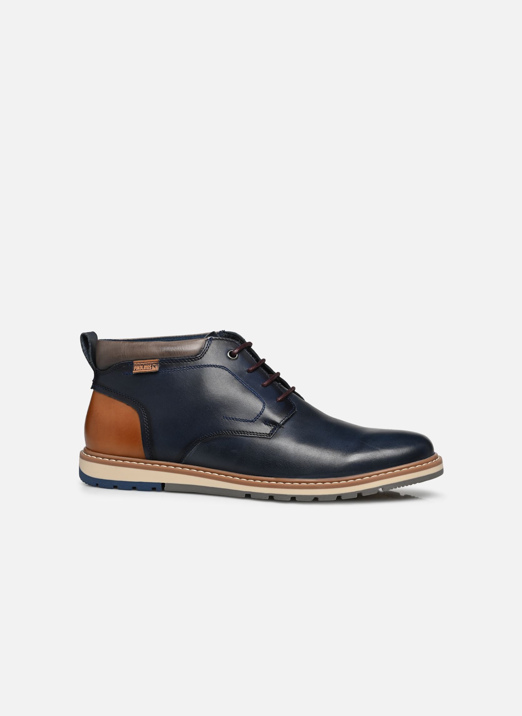 Stivaletti con lacci BERNA M8J-8181 uomo blu Pikolinos Stivaletti con lacci BERNA M8J-8181 uomo blu BLUE