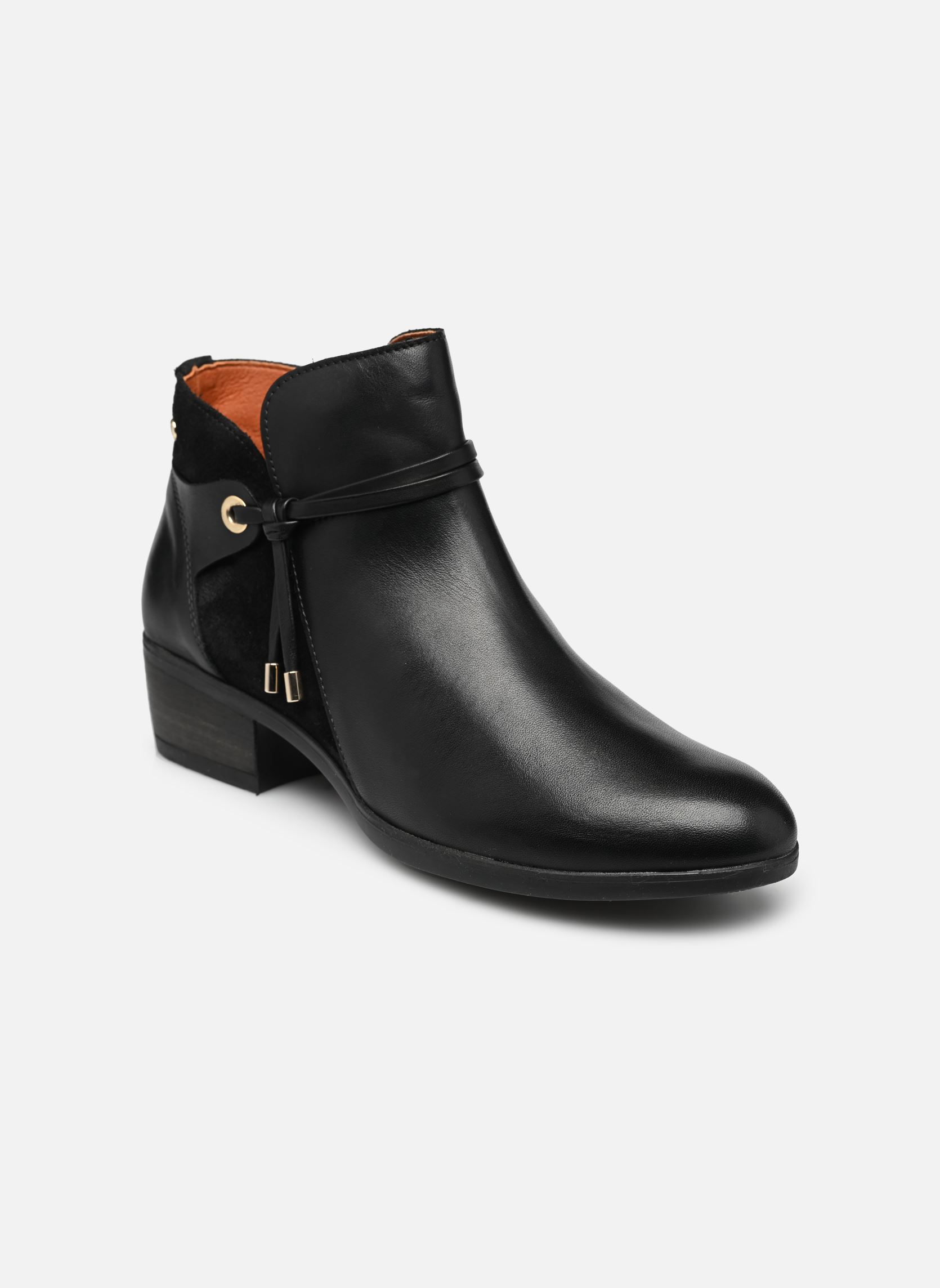 Lage enkellaarsjes DAROCA W1U-8505 dames zwart Pikolinos Lage enkellaarsjes DAROCA W1U-8505 dames zwart BLACK