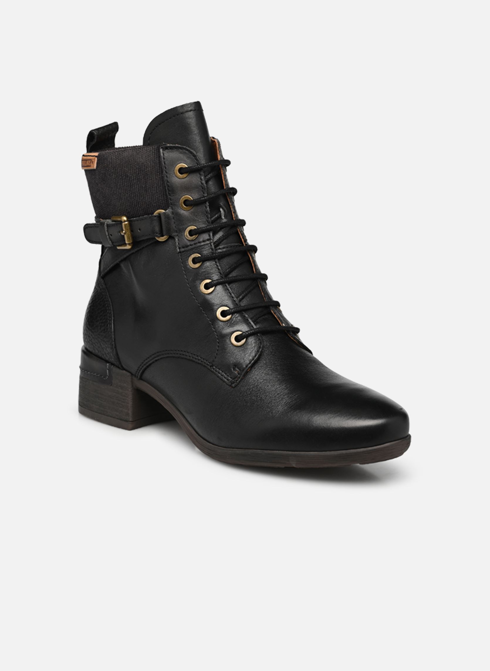 Botines con cordones MALAGA W6W-8953 mujer negro Pikolinos Botines con cordones MALAGA W6W-8953 mujer negro BLACK