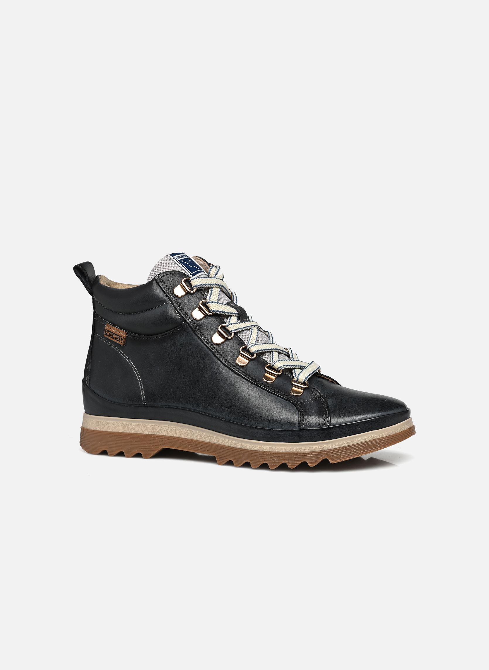 Veterlaarsjes VIGO W3W dames blauw Pikolinos Veterlaarsjes VIGO W3W dames blauw OCEAN