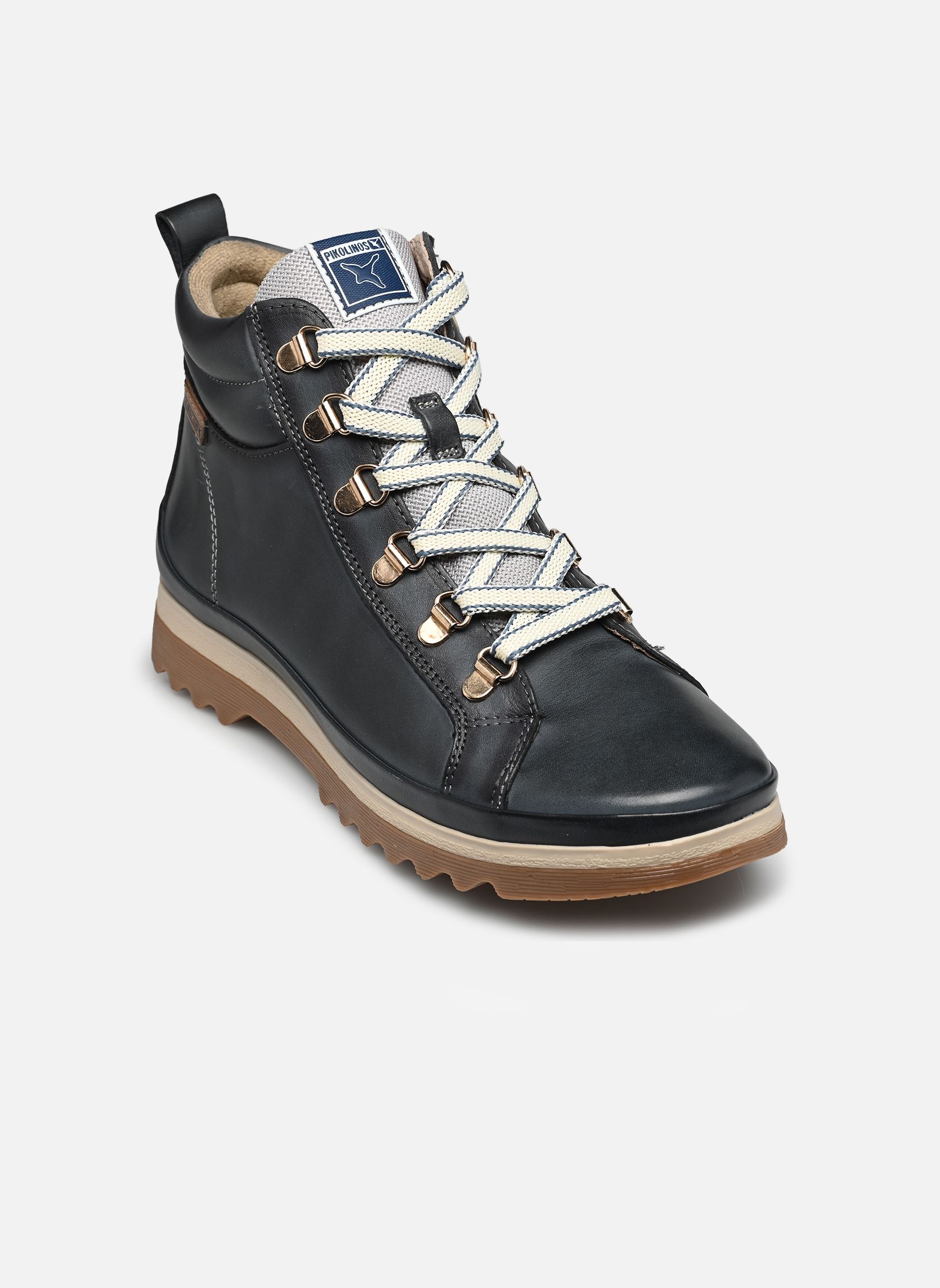 Veterlaarsjes VIGO W3W dames blauw Pikolinos Veterlaarsjes VIGO W3W dames blauw OCEAN