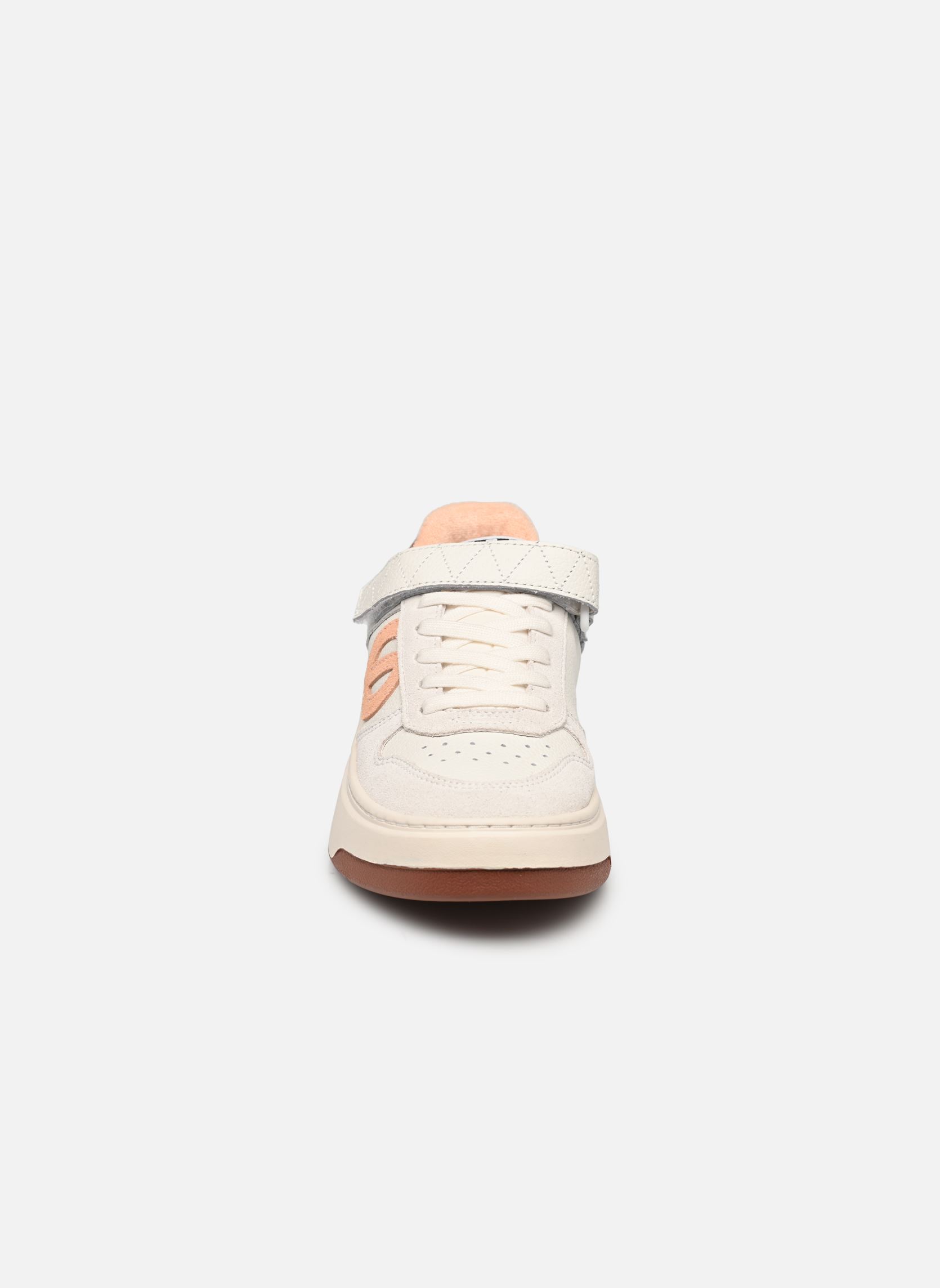Niedrige Sneaker BRIDGET CLUB damen weiß No Name Niedrige Sneaker BRIDGET CLUB damen weiß WHITE/MELON