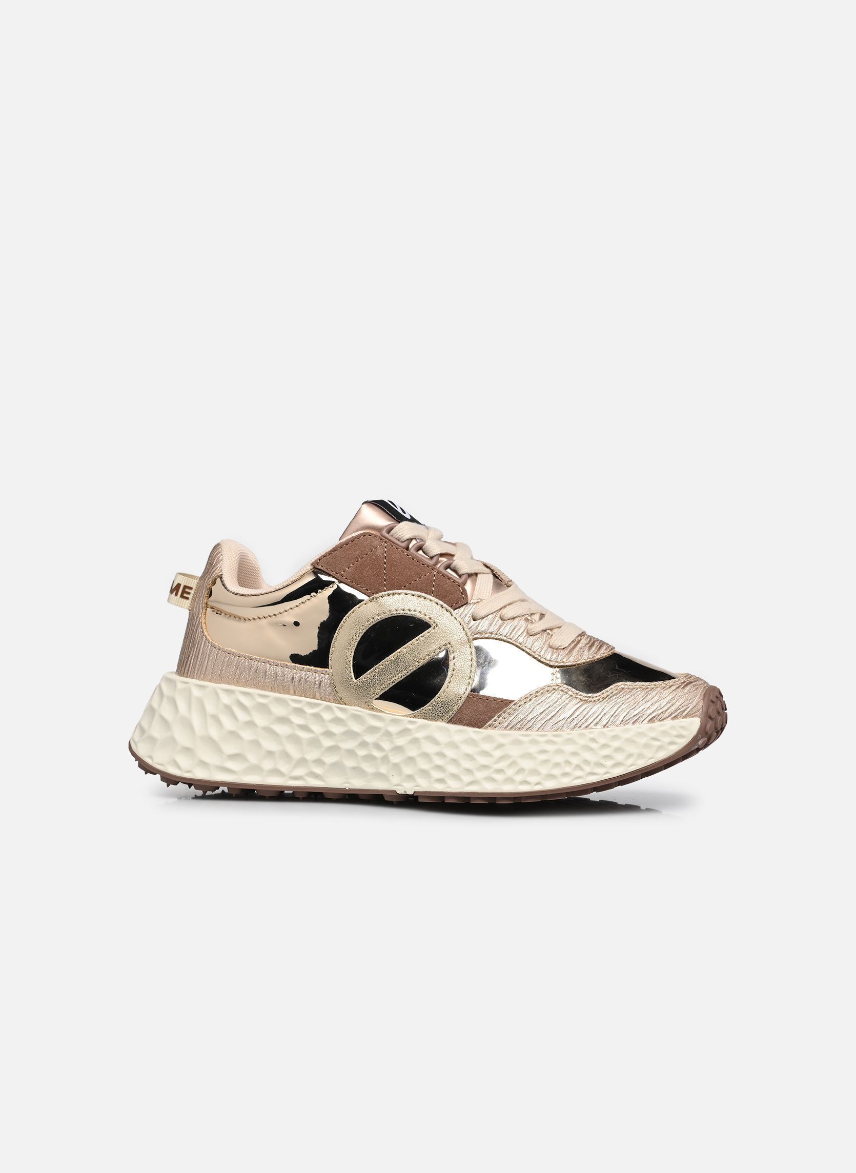 Lage sneakers Carter Jogger dames goud en brons No Name Lage sneakers Carter Jogger dames goud en brons GOLD/GOLD/CHOCO