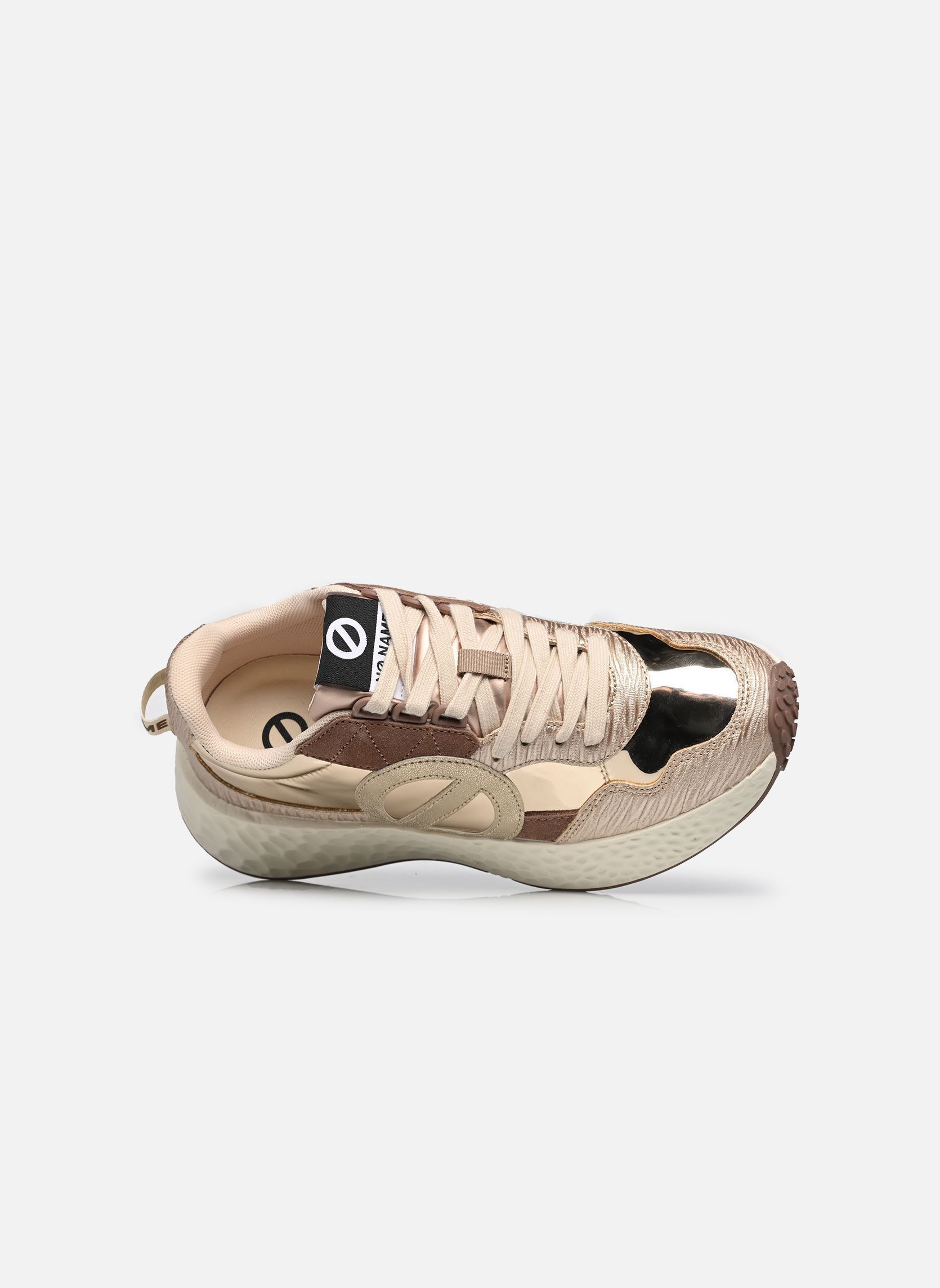 Lage sneakers Carter Jogger dames goud en brons No Name Lage sneakers Carter Jogger dames goud en brons GOLD/GOLD/CHOCO