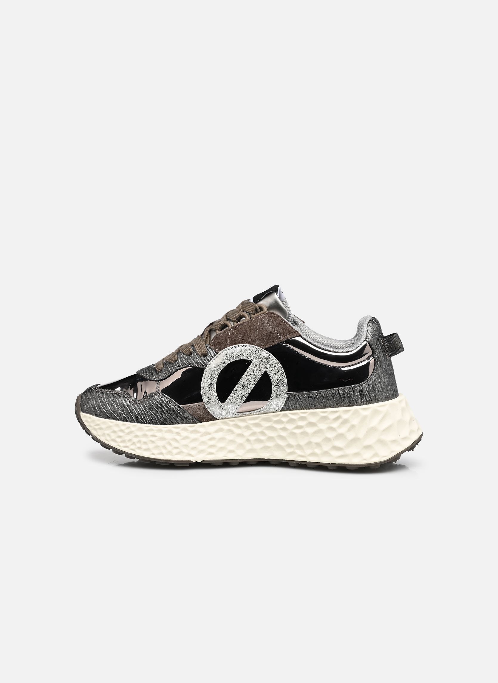 Lage sneakers Carter Jogger dames grijs No Name Lage sneakers Carter Jogger dames grijs ANTIK/ANTIK/CARBONE