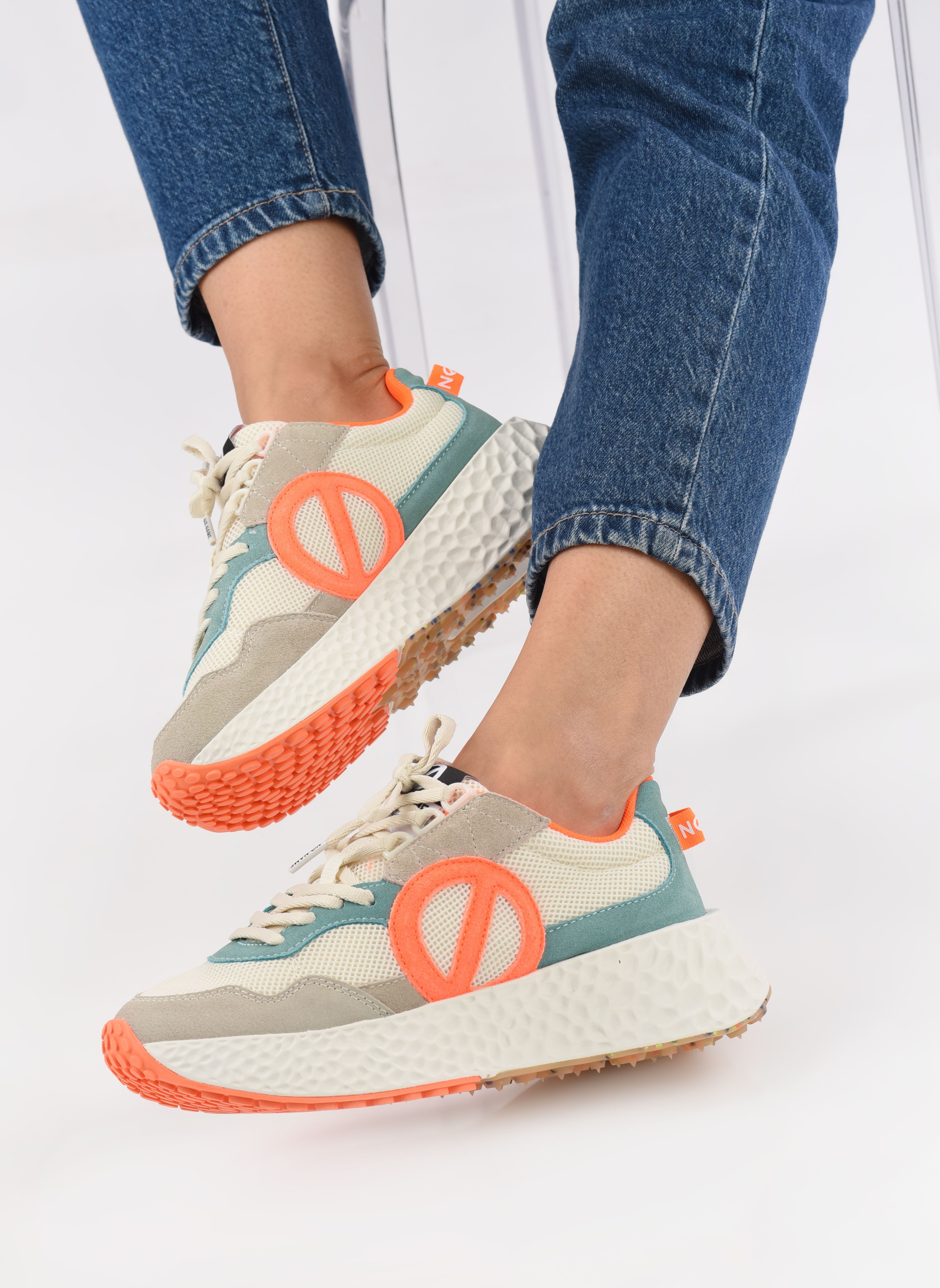 Baskets basses Carter Jogger femme multicolore No Name Baskets basses Carter Jogger femme multicolore NUDE/DOVE/F.ORANGE