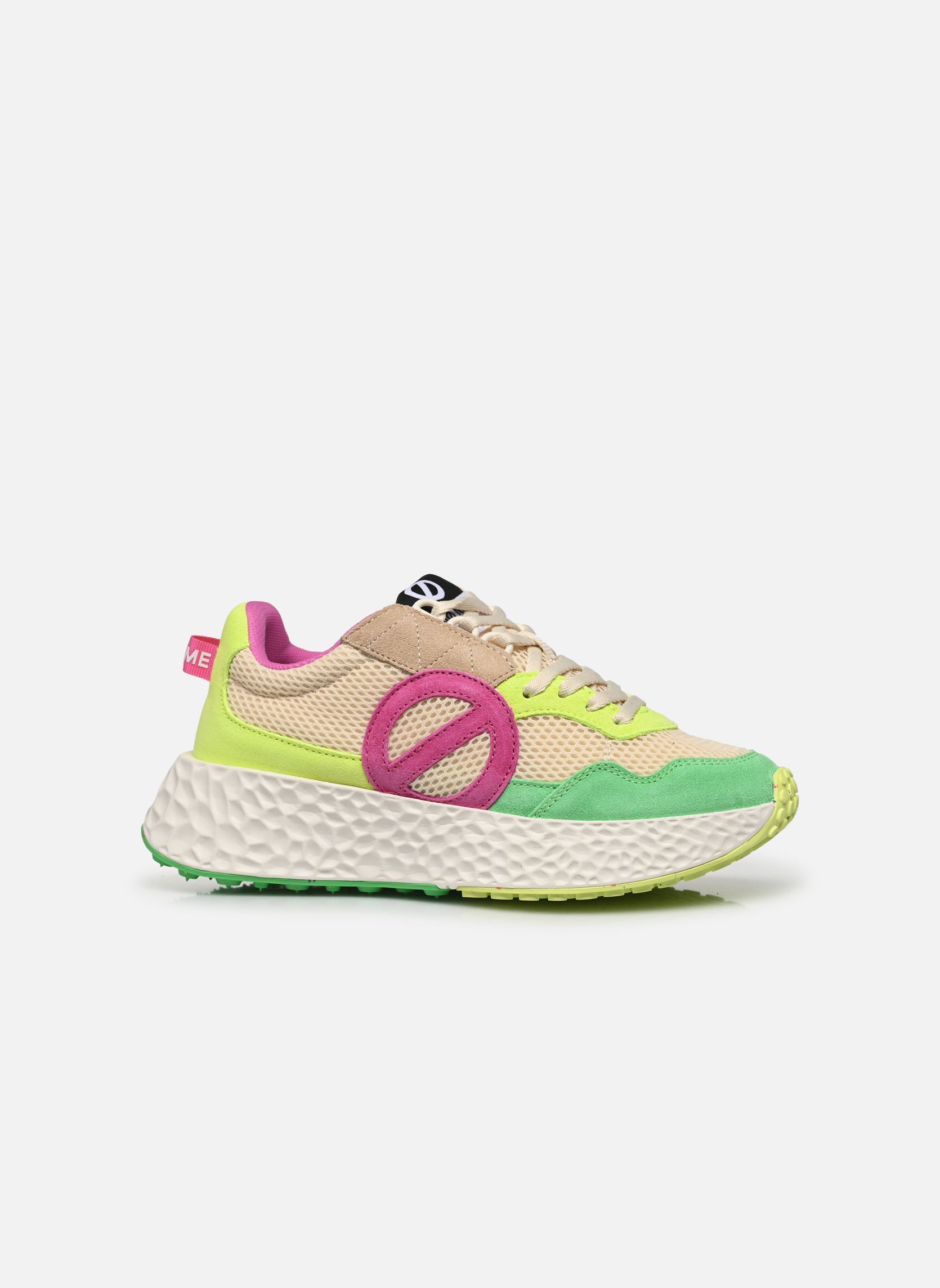 Baskets basses Carter Jogger femme multicolore No Name Baskets basses Carter Jogger femme multicolore DOVE/GREEN/LIME