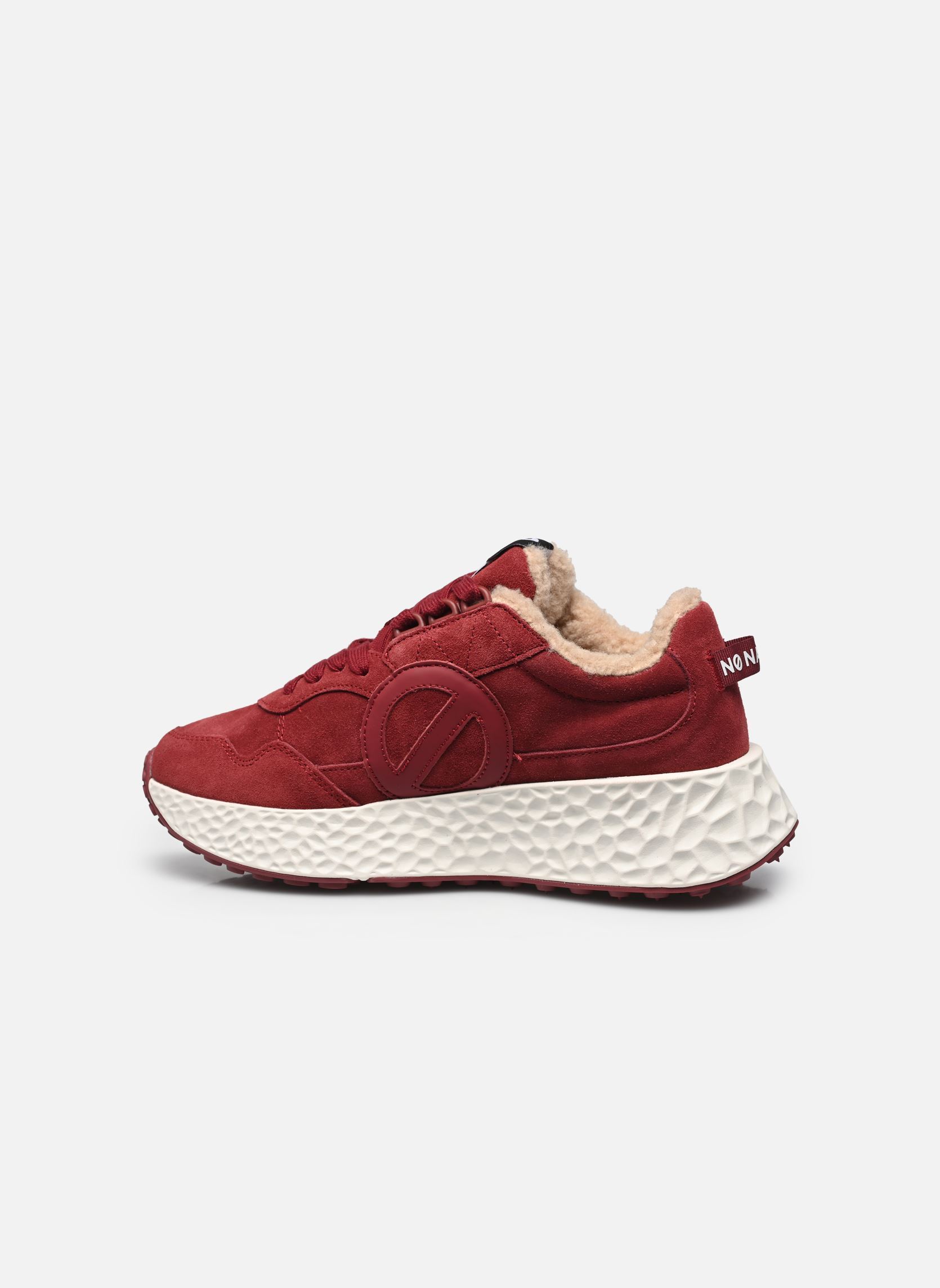 Baskets basses Carter Jogger femme rouge No Name Baskets basses Carter Jogger femme rouge CERISE/DOVE
