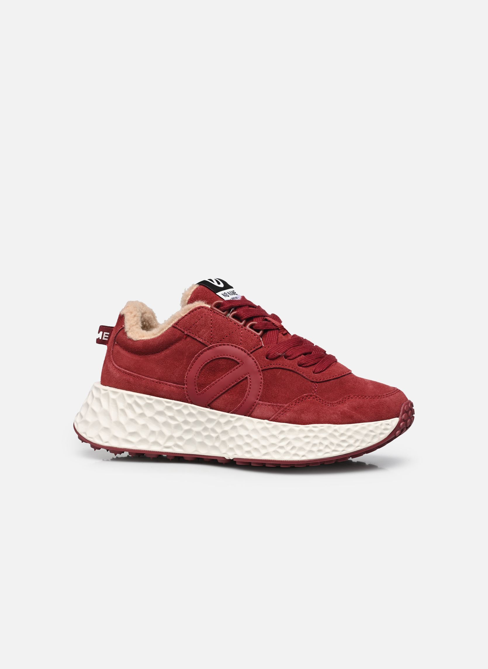 Baskets basses Carter Jogger femme rouge No Name Baskets basses Carter Jogger femme rouge CERISE/DOVE