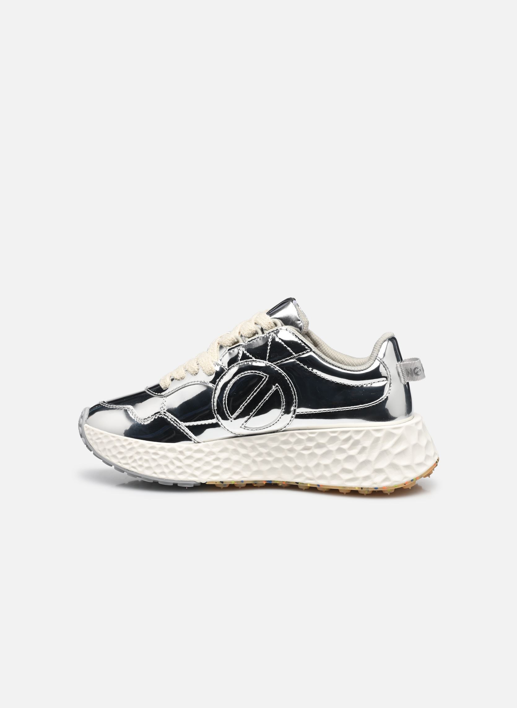 Lage sneakers Carter Jogger dames zilver No Name Lage sneakers Carter Jogger dames zilver SILVER