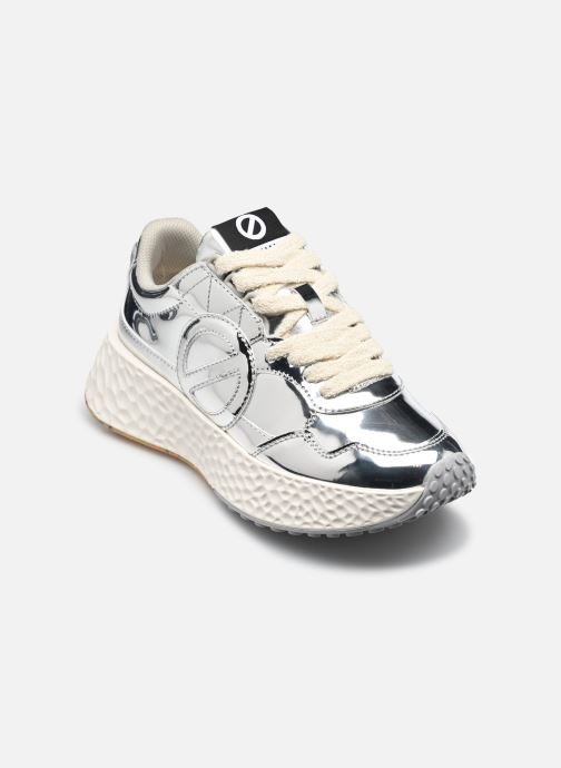 No Name Baskets basses Carter Jogger femme argent
