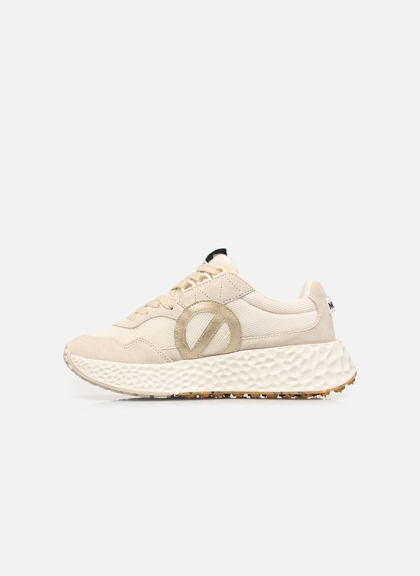 Baskets basses Carter Jogger femme beige No Name Baskets basses Carter Jogger femme beige OPTIC WHITE/DOVE/DOVE