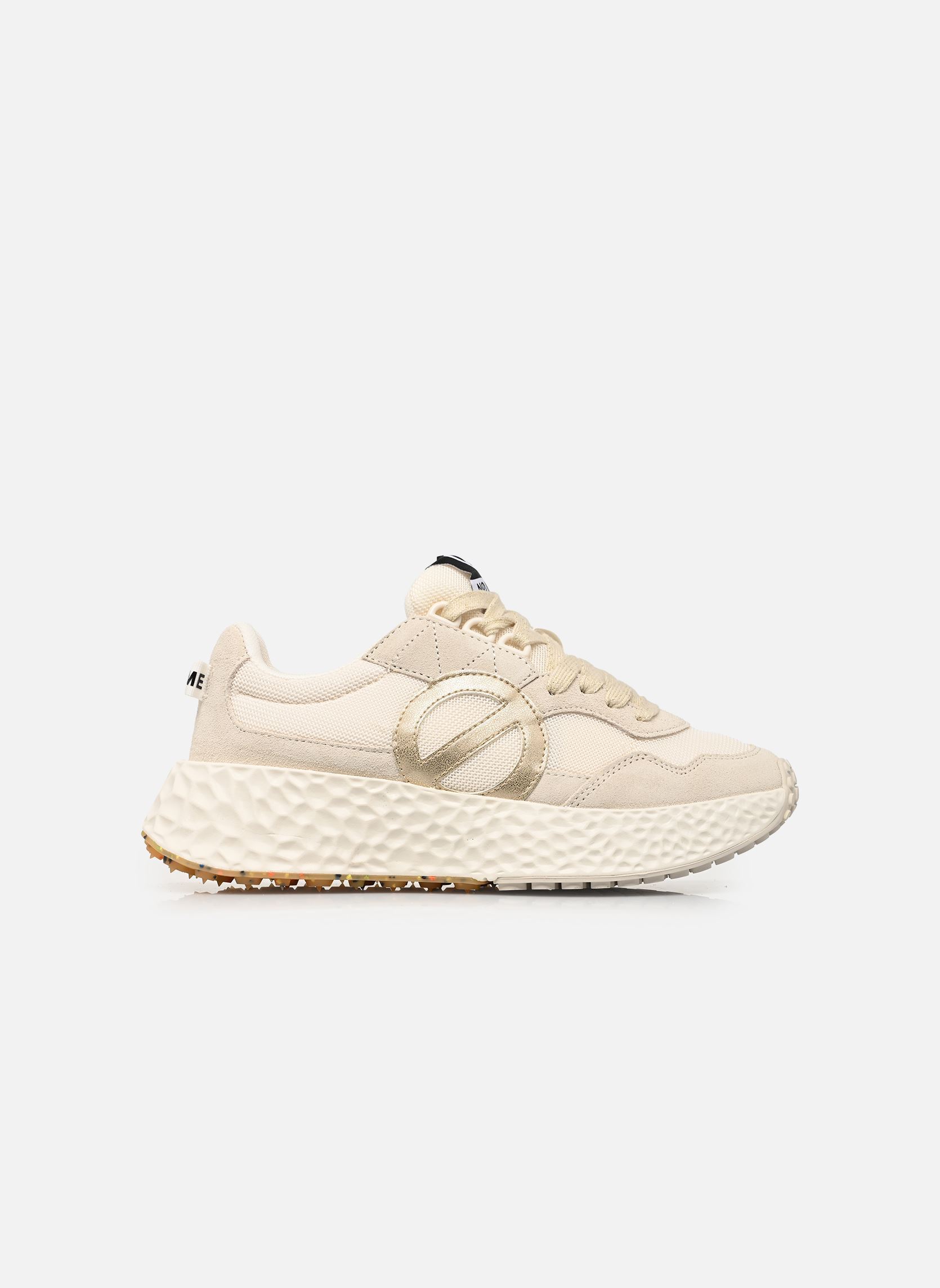 Baskets basses Carter Jogger femme beige No Name Baskets basses Carter Jogger femme beige OPTIC WHITE/DOVE/DOVE