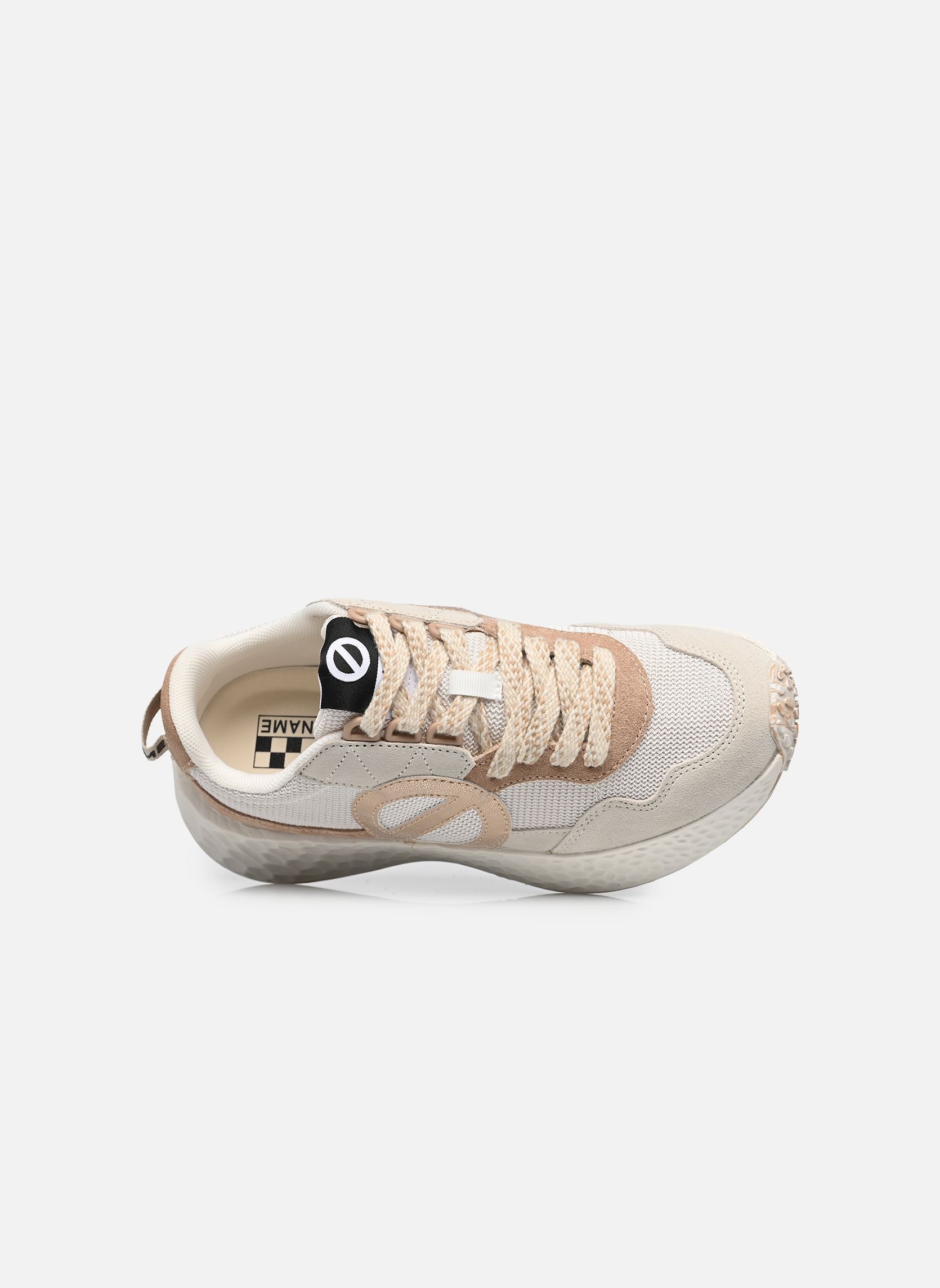 Baskets basses Carter Jogger femme beige No Name Baskets basses Carter Jogger femme beige DOVE/DOVE/NUDE