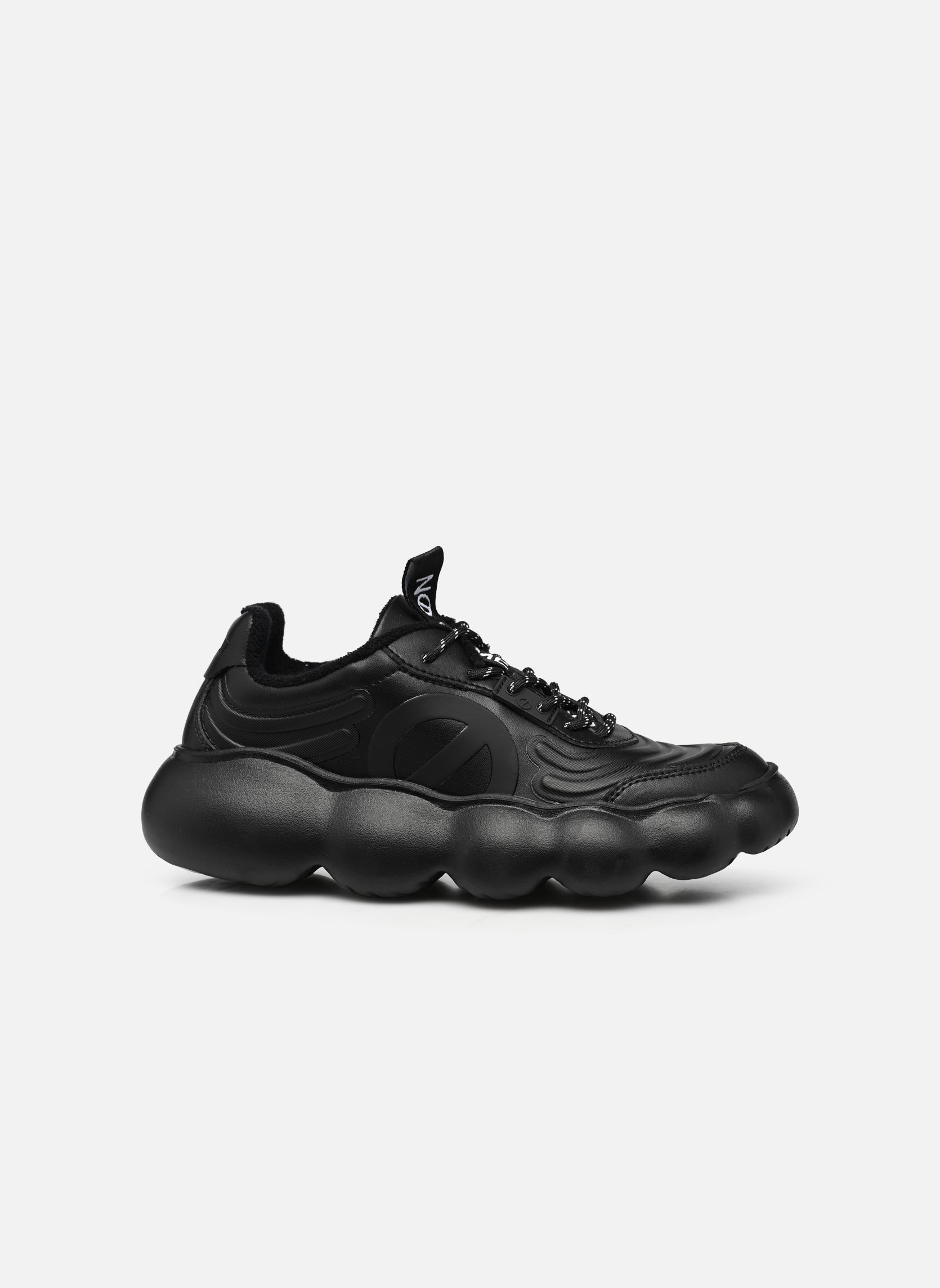 Niedrige Sneaker GONG RUNNER damen schwarz No Name Niedrige Sneaker GONG RUNNER damen schwarz BLACK