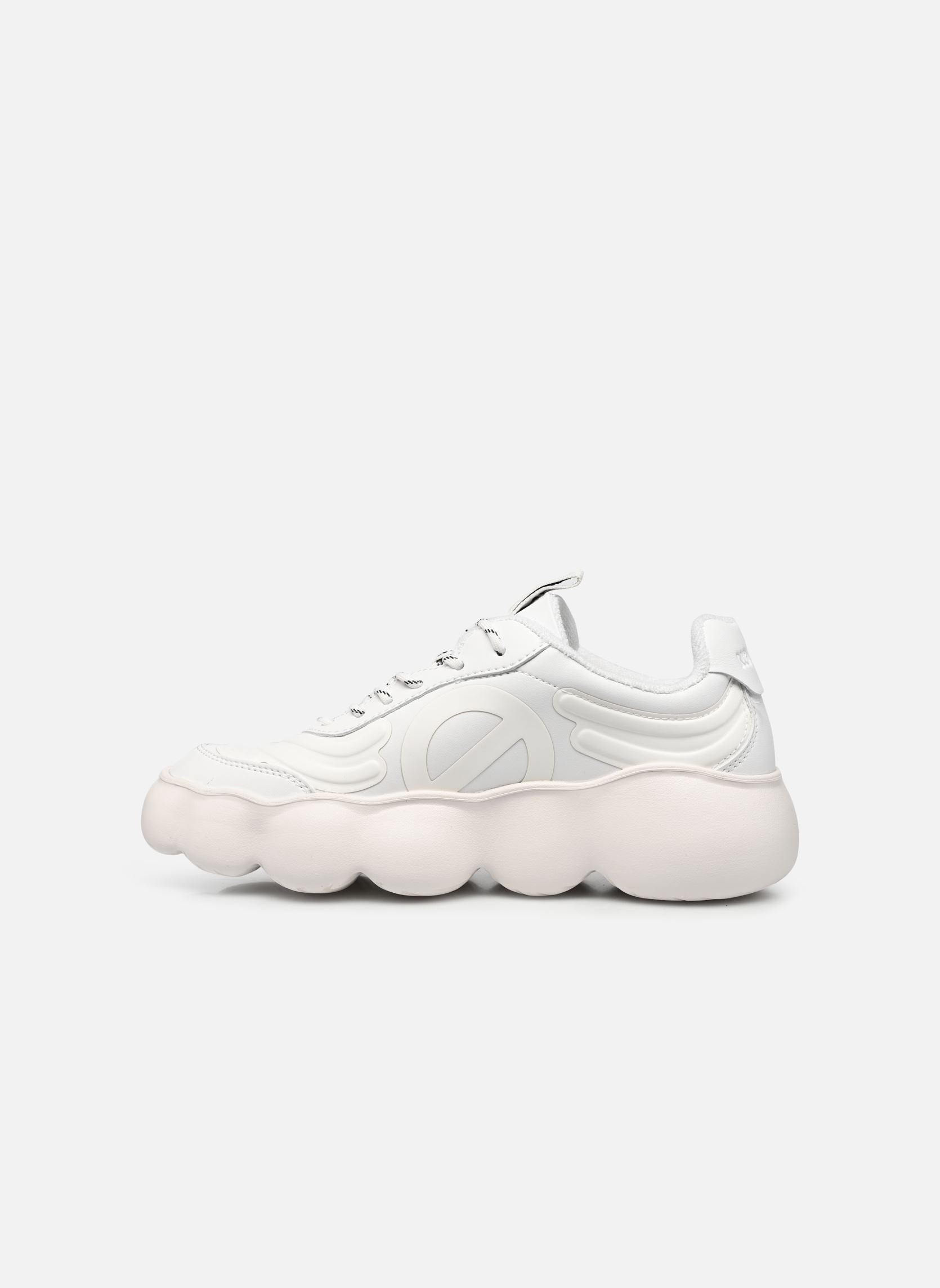 Lage sneakers GONG RUNNER dames wit No Name Lage sneakers GONG RUNNER dames wit WHITE