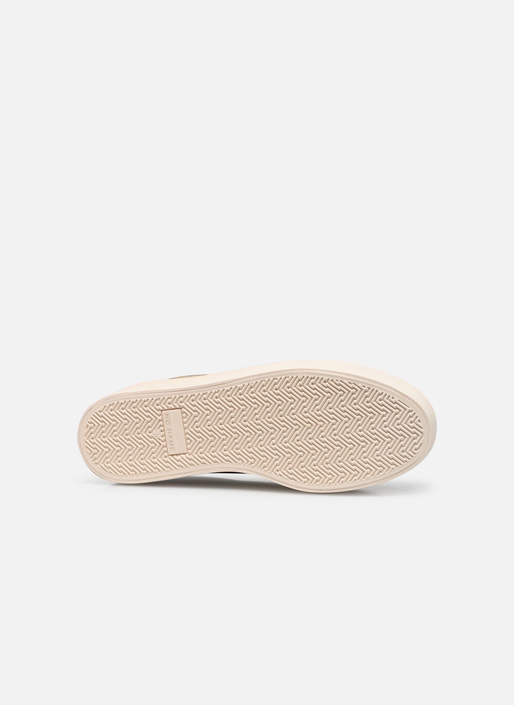 Niedrige Sneaker PLATO M BRIDGE damen gold und bronze No Name Niedrige Sneaker PLATO M BRIDGE damen gold und bronze Beige