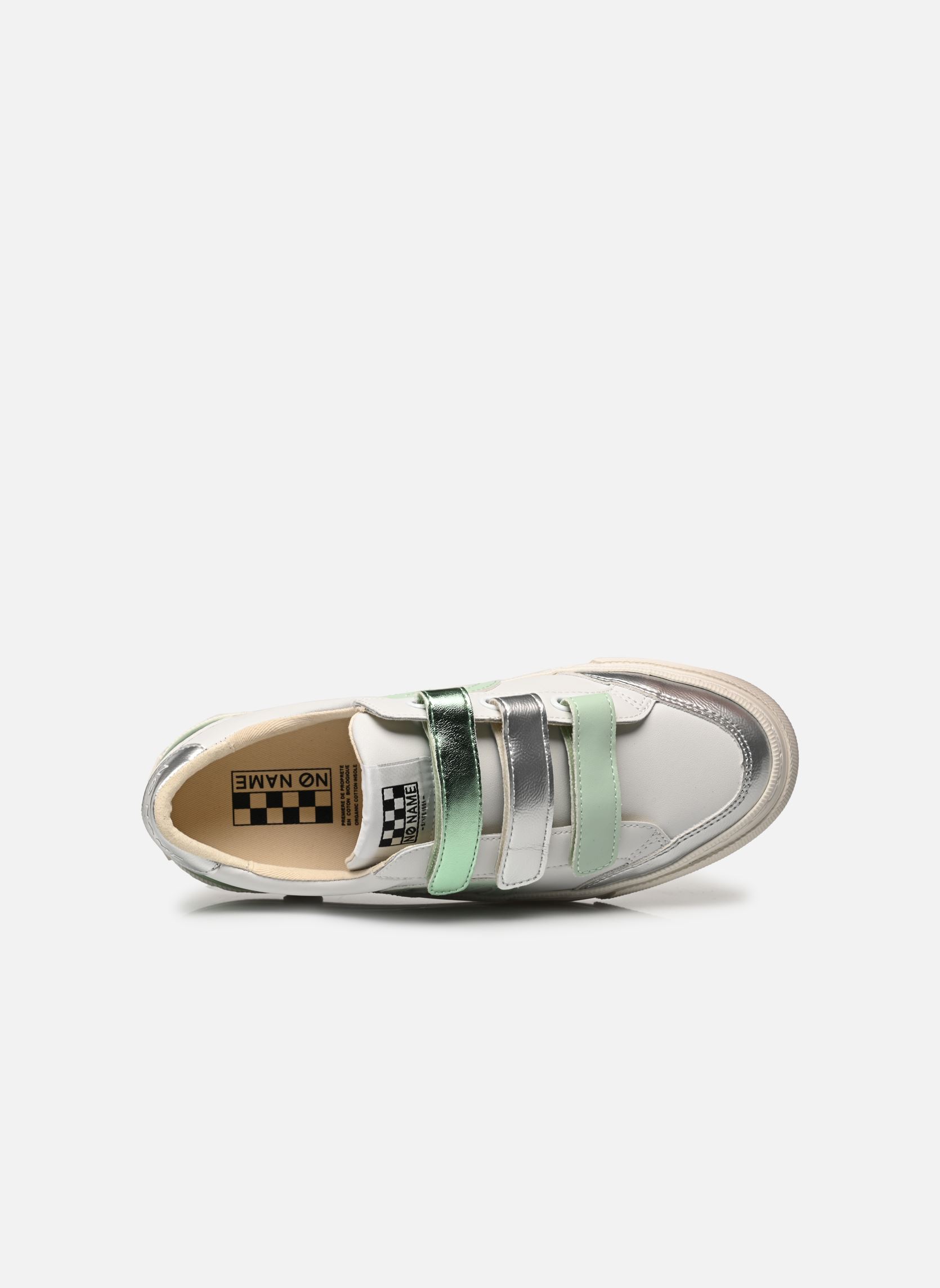 Baskets basses STRIKE STRAPS femme multicolore No Name Baskets basses STRIKE STRAPS femme multicolore WHITE/GREEN