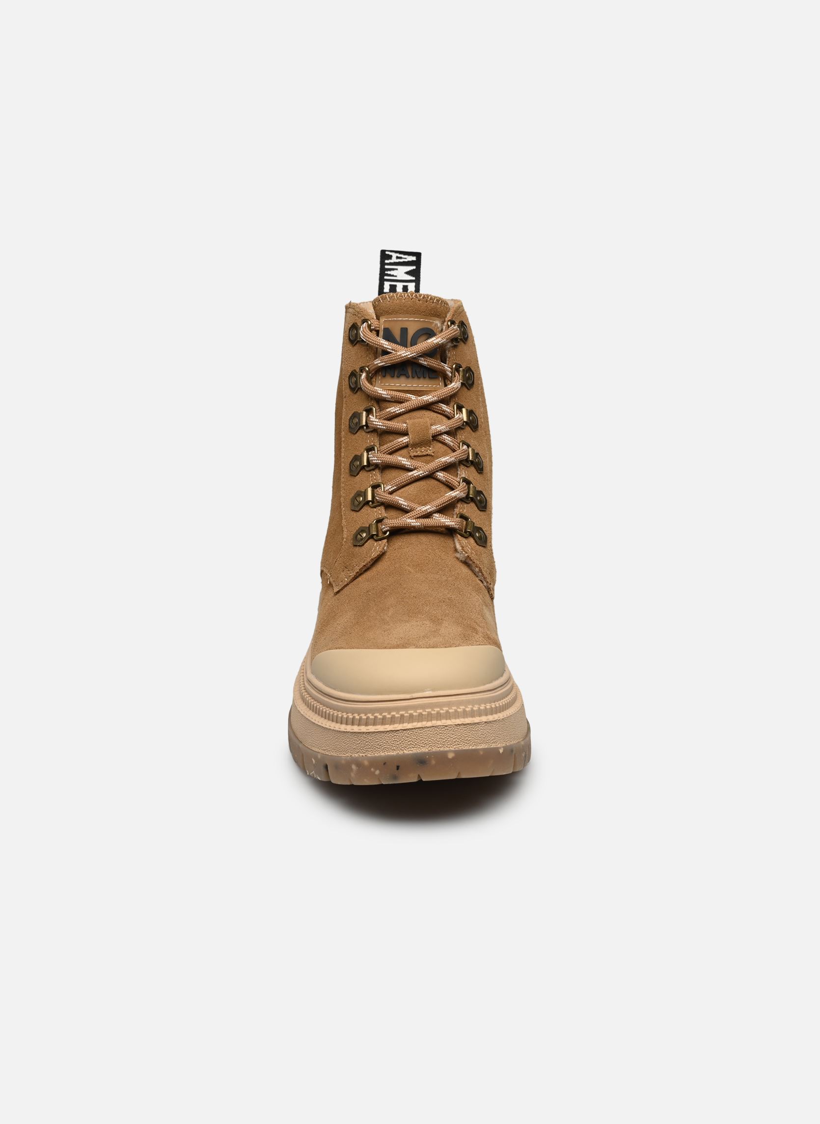 Veterlaarsjes STRONG HOOKS dames bruin No Name Veterlaarsjes STRONG HOOKS dames bruin NUTS