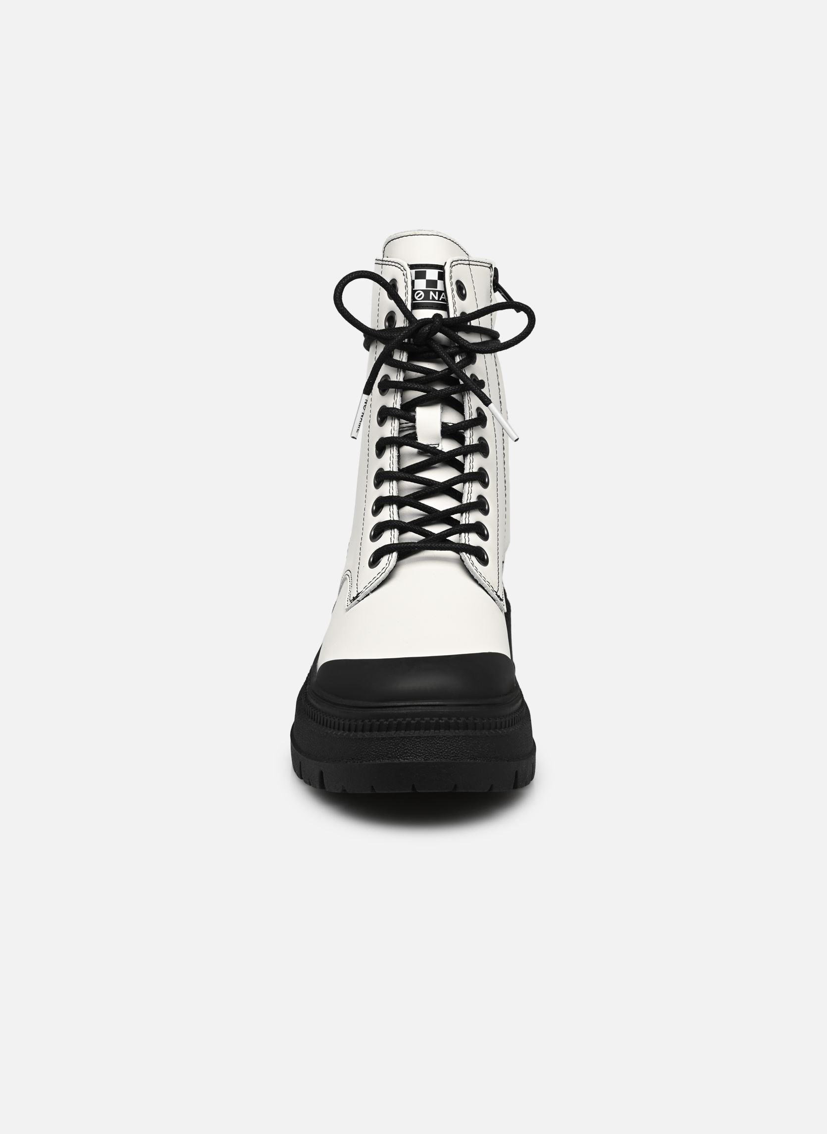 Bottines à lacets STRONG RANGER BOOTS femme blanc No Name Bottines à lacets STRONG RANGER BOOTS femme blanc WHITE