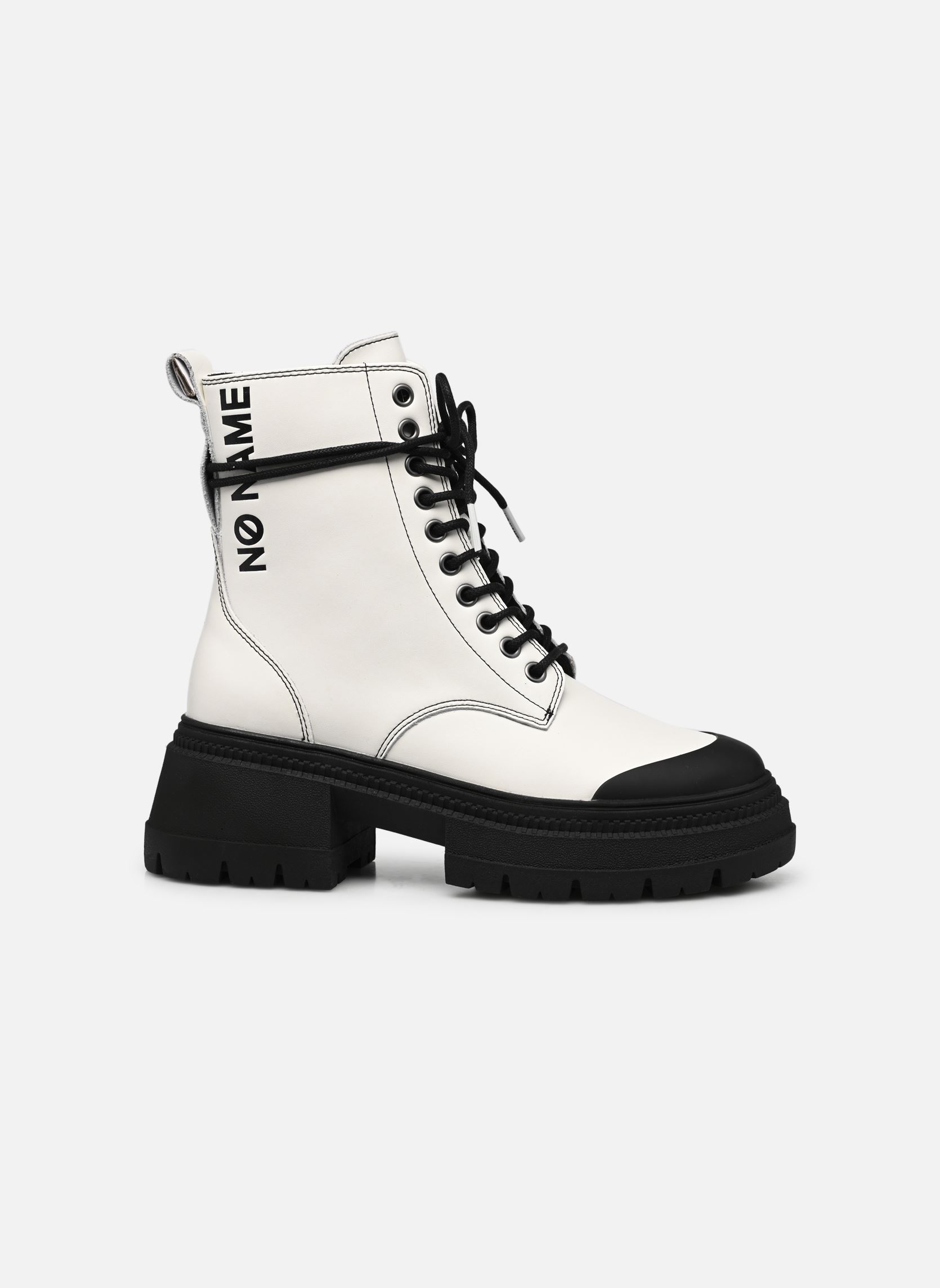 Bottines à lacets STRONG RANGER BOOTS femme blanc No Name Bottines à lacets STRONG RANGER BOOTS femme blanc WHITE
