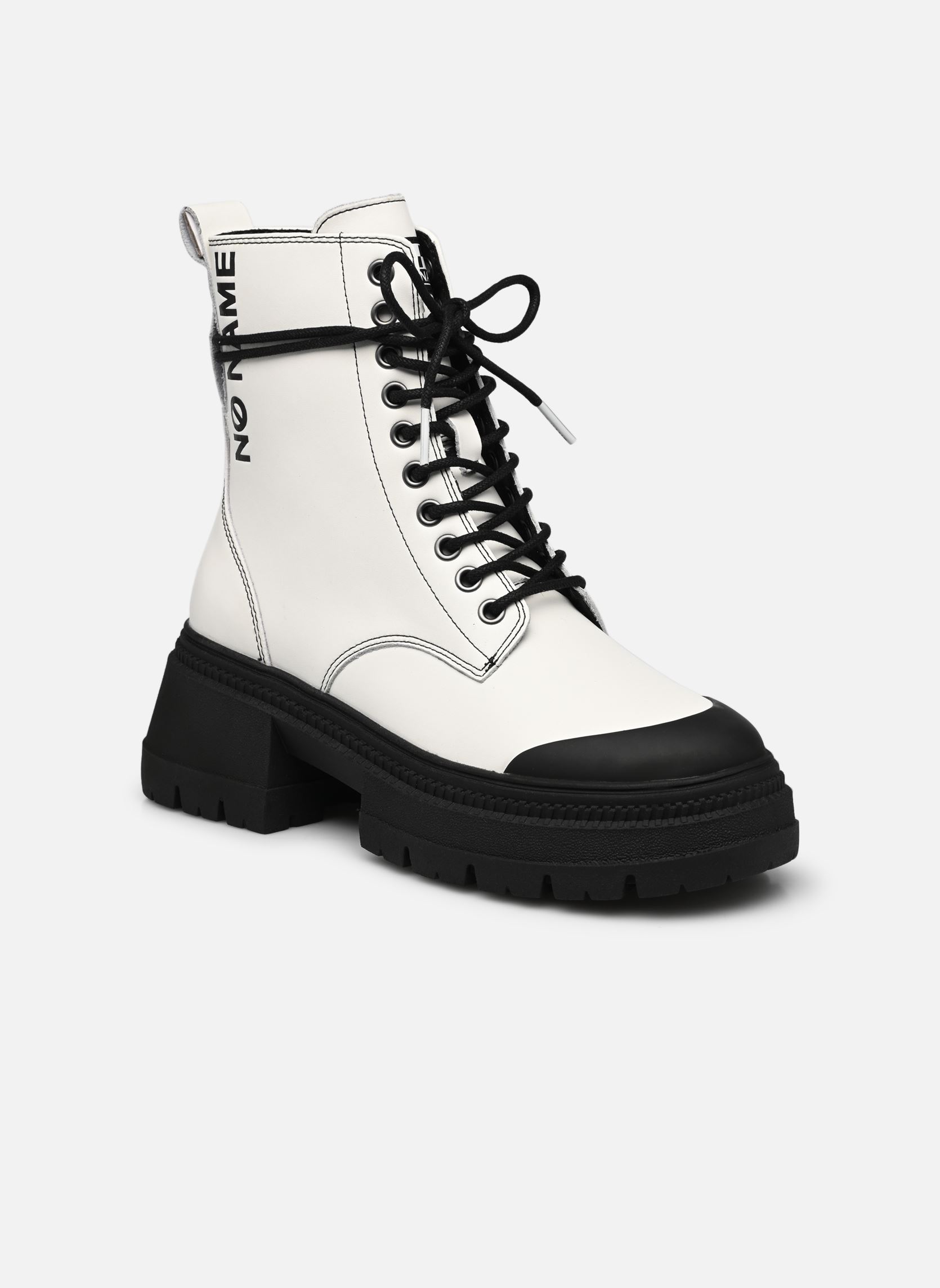 Bottines à lacets STRONG RANGER BOOTS femme blanc No Name Bottines à lacets STRONG RANGER BOOTS femme blanc WHITE