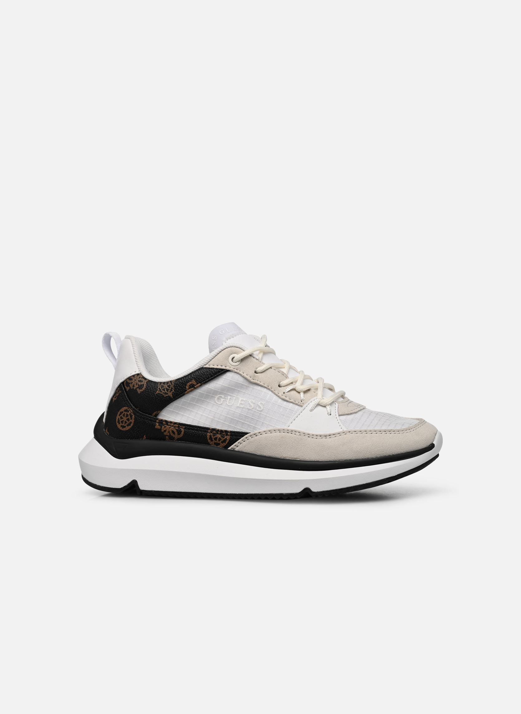 Lage sneakers DEGROM2 dames wit Guess Lage sneakers DEGROM2 dames wit White