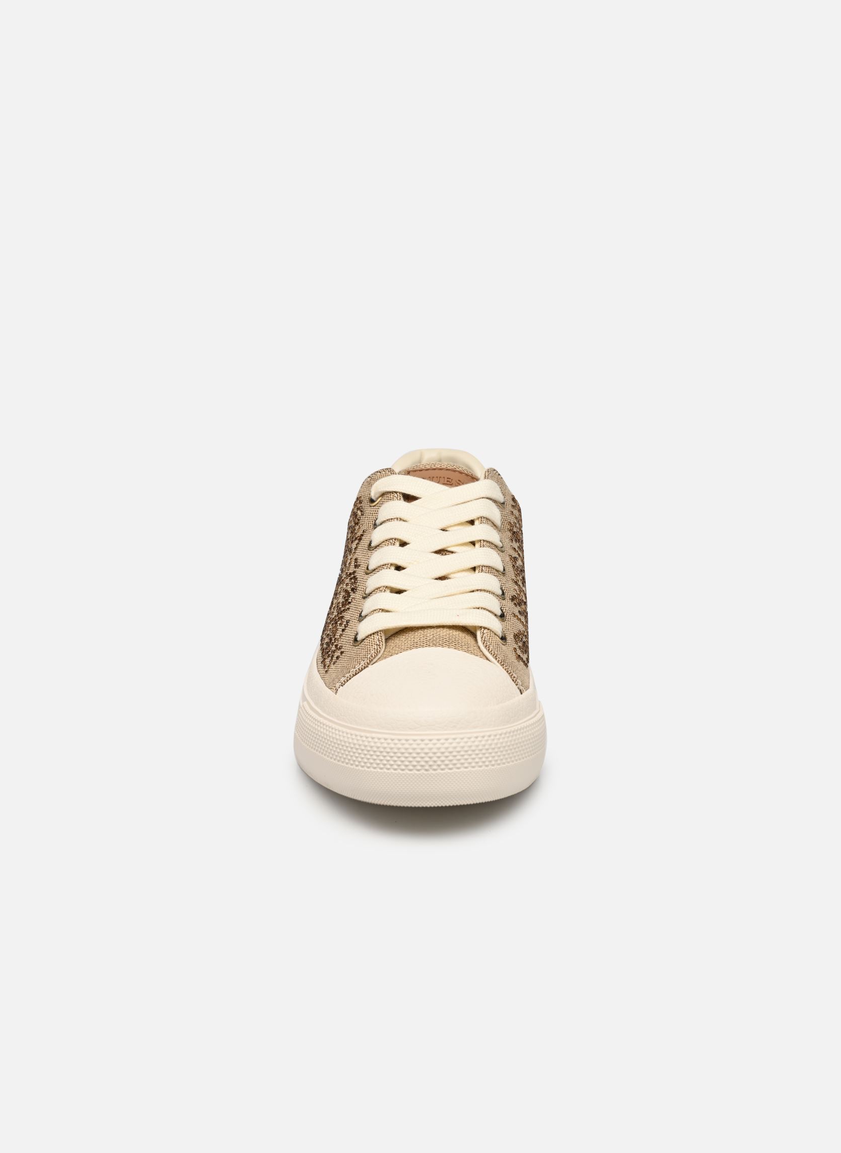 Niedrige Sneaker JIANAA4 damen beige Guess Niedrige Sneaker JIANAA4 damen beige Beibr