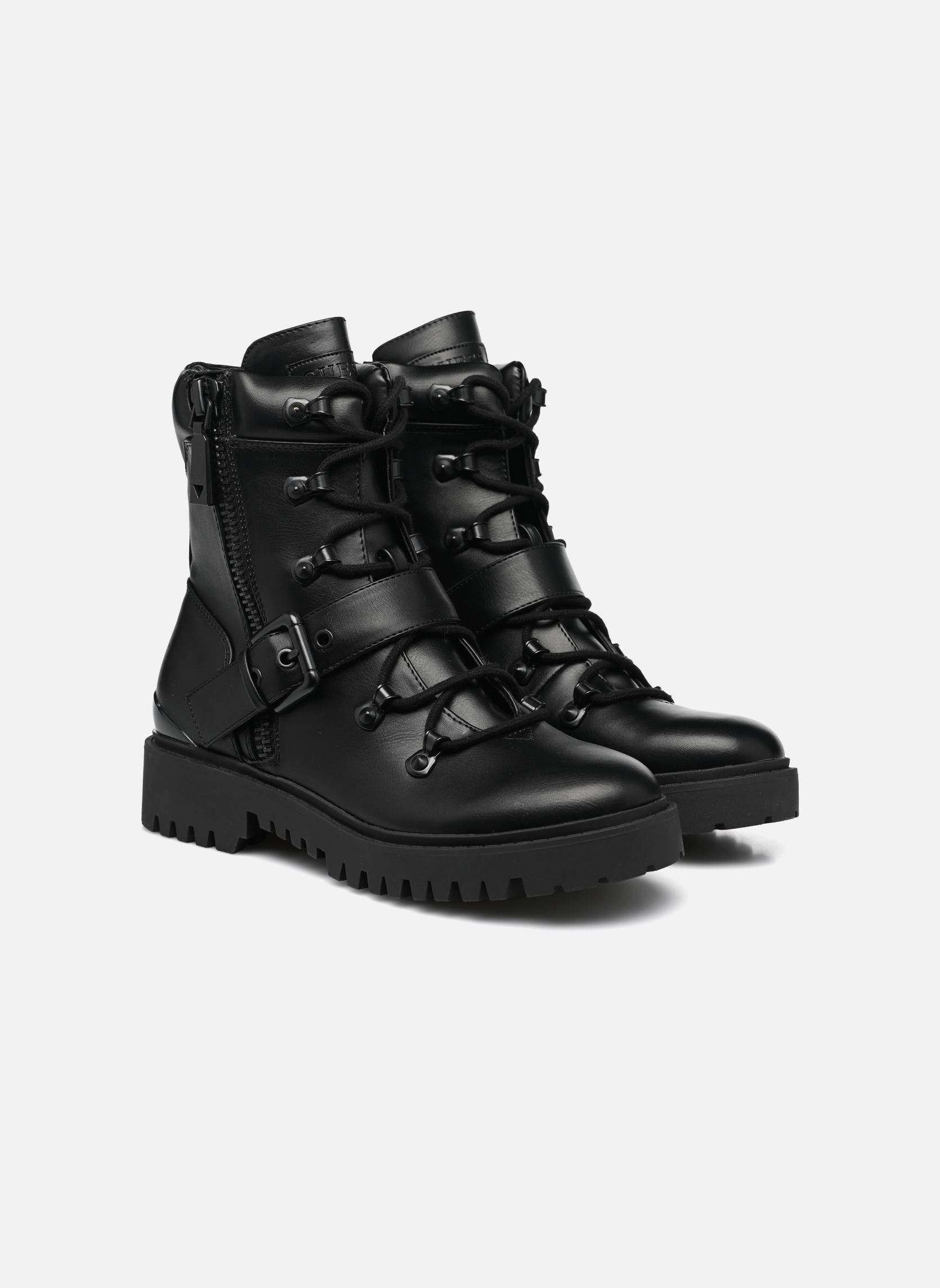 Niedrige Ankle Boots OKLEE damen schwarz Guess Niedrige Ankle Boots OKLEE damen schwarz Black