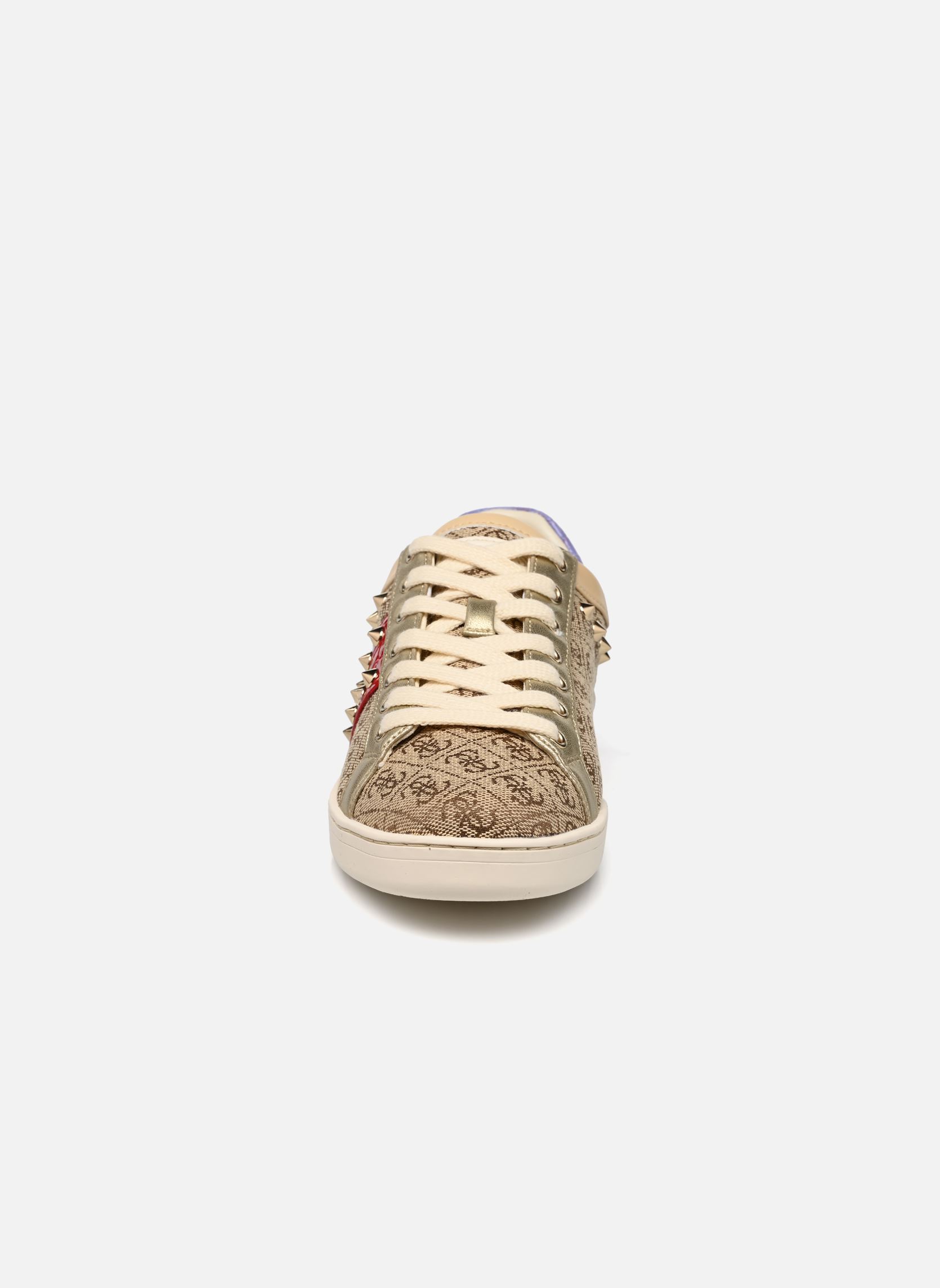 Niedrige Sneaker RAELIN3 damen beige Guess Niedrige Sneaker RAELIN3 damen beige BEIRE