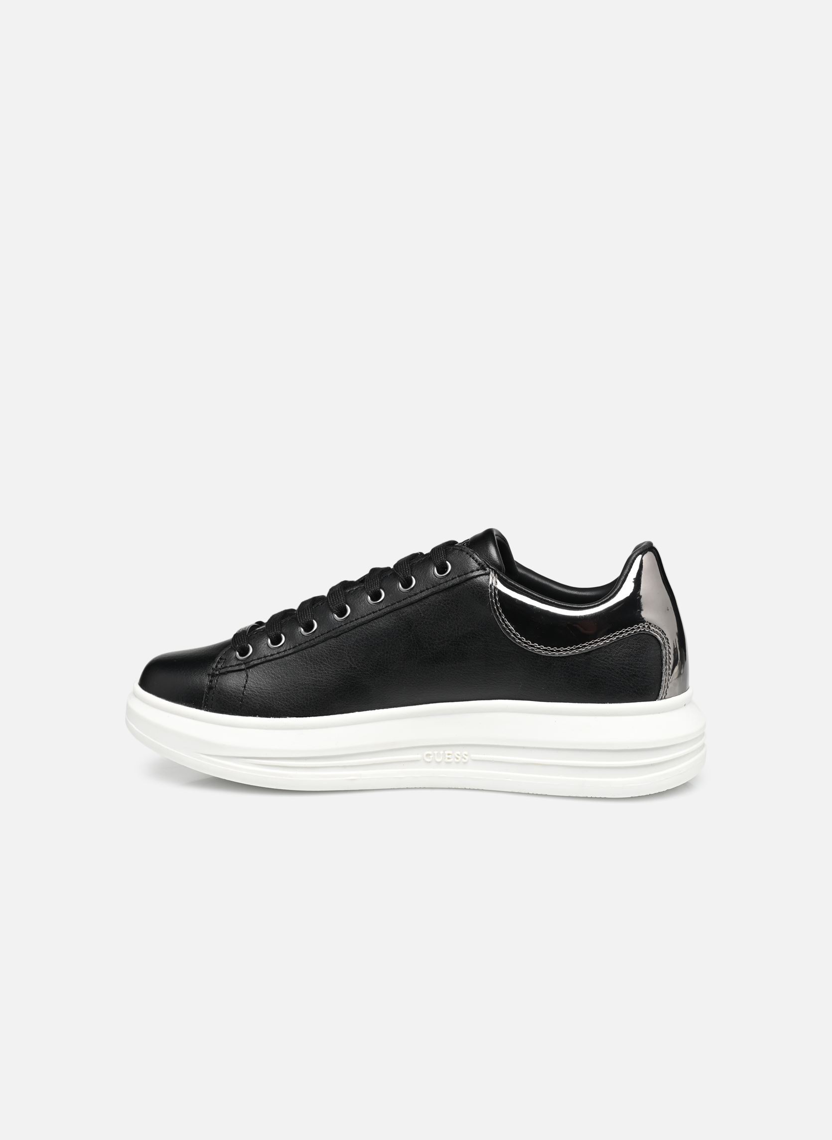Sneakers basse VIBO NEW donna nero Guess Sneakers basse VIBO NEW donna nero Black gunmetal