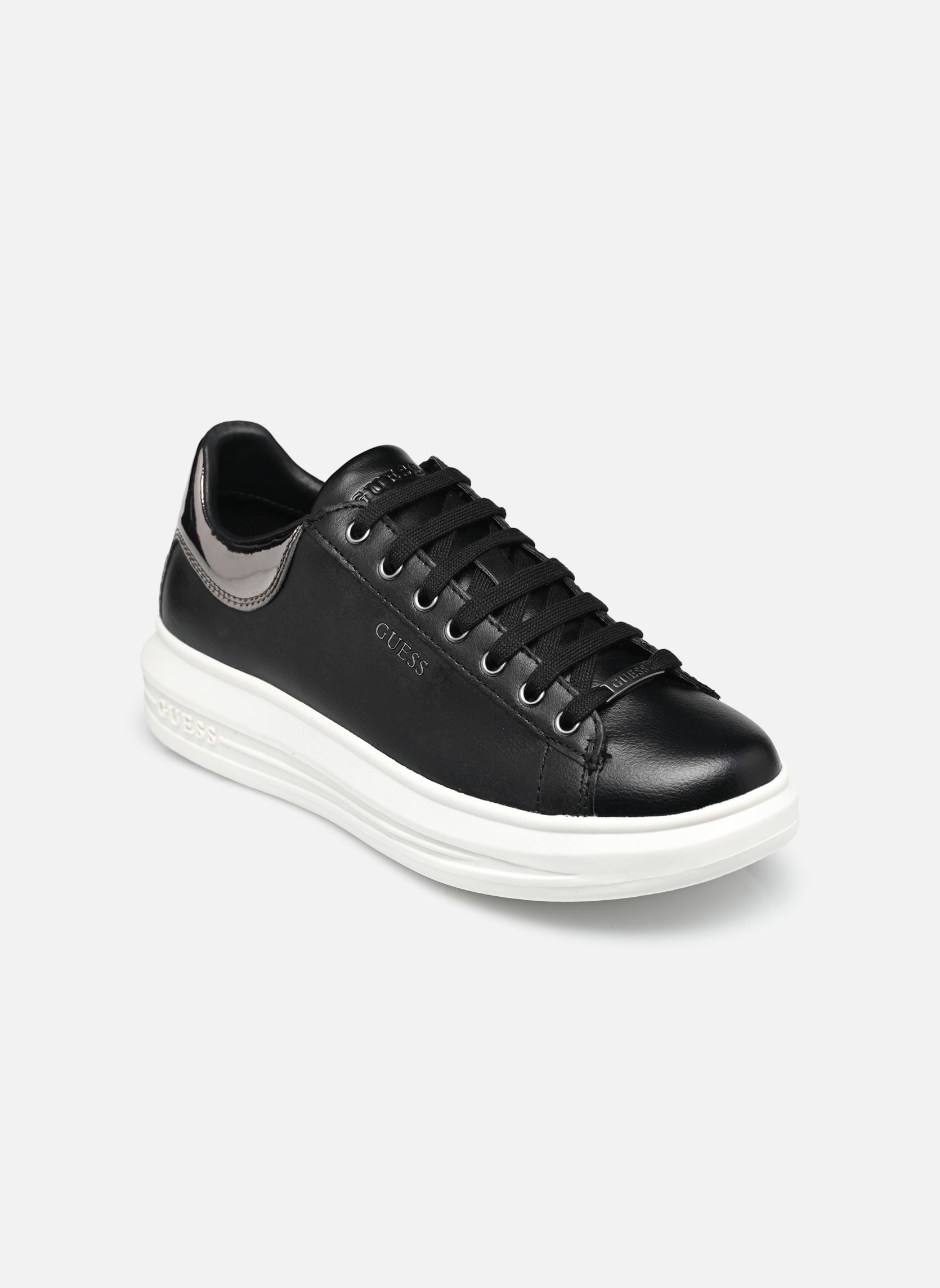 Sneakers basse VIBO NEW donna nero Guess Sneakers basse VIBO NEW donna nero Black gunmetal