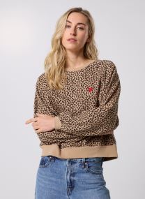 Sweatshirts PCGRETA LS EMB SWEAT BC damen weiß