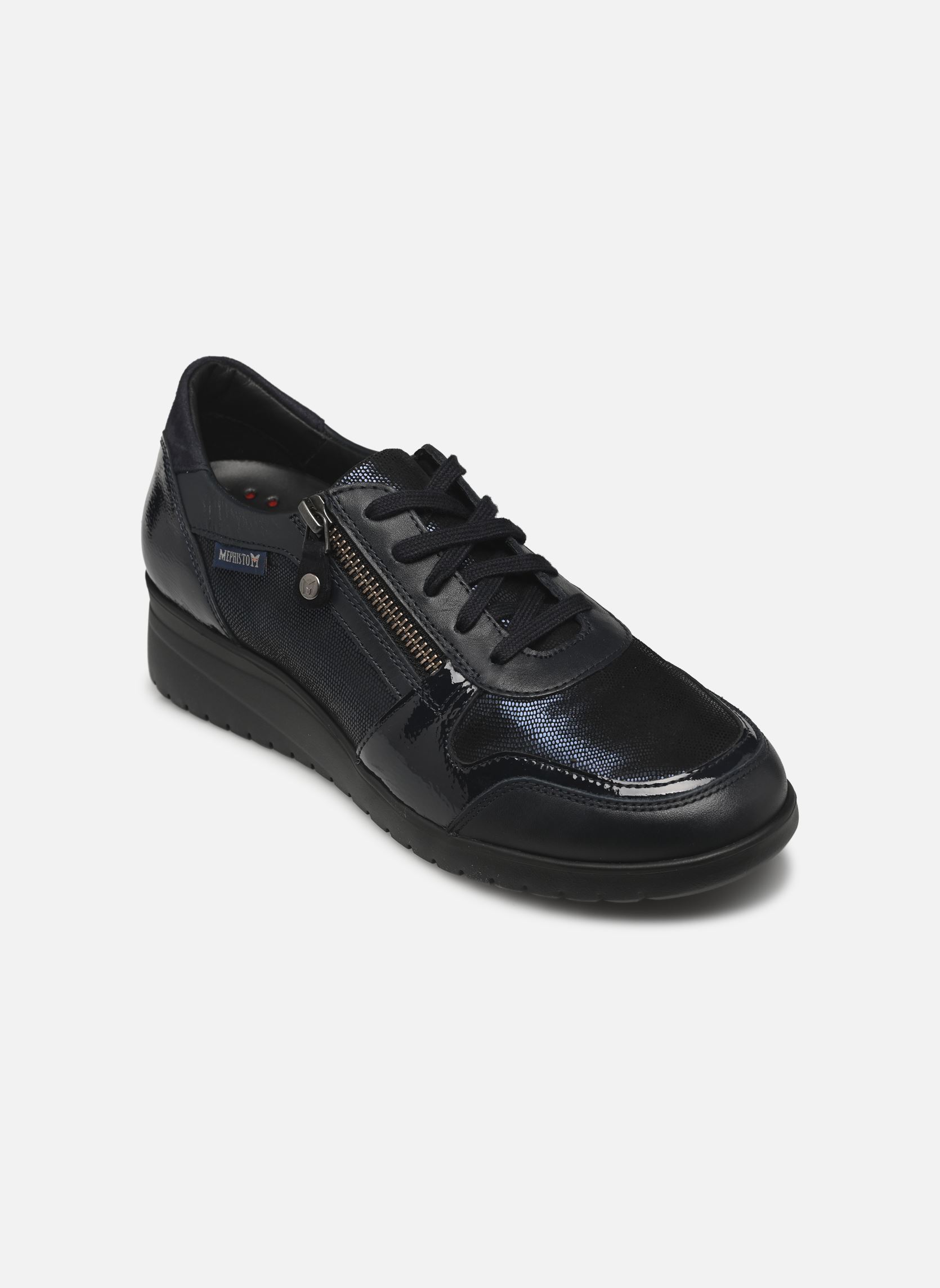 Baskets basses IASMINA femme bleu Mephisto Baskets basses IASMINA femme bleu NAVY