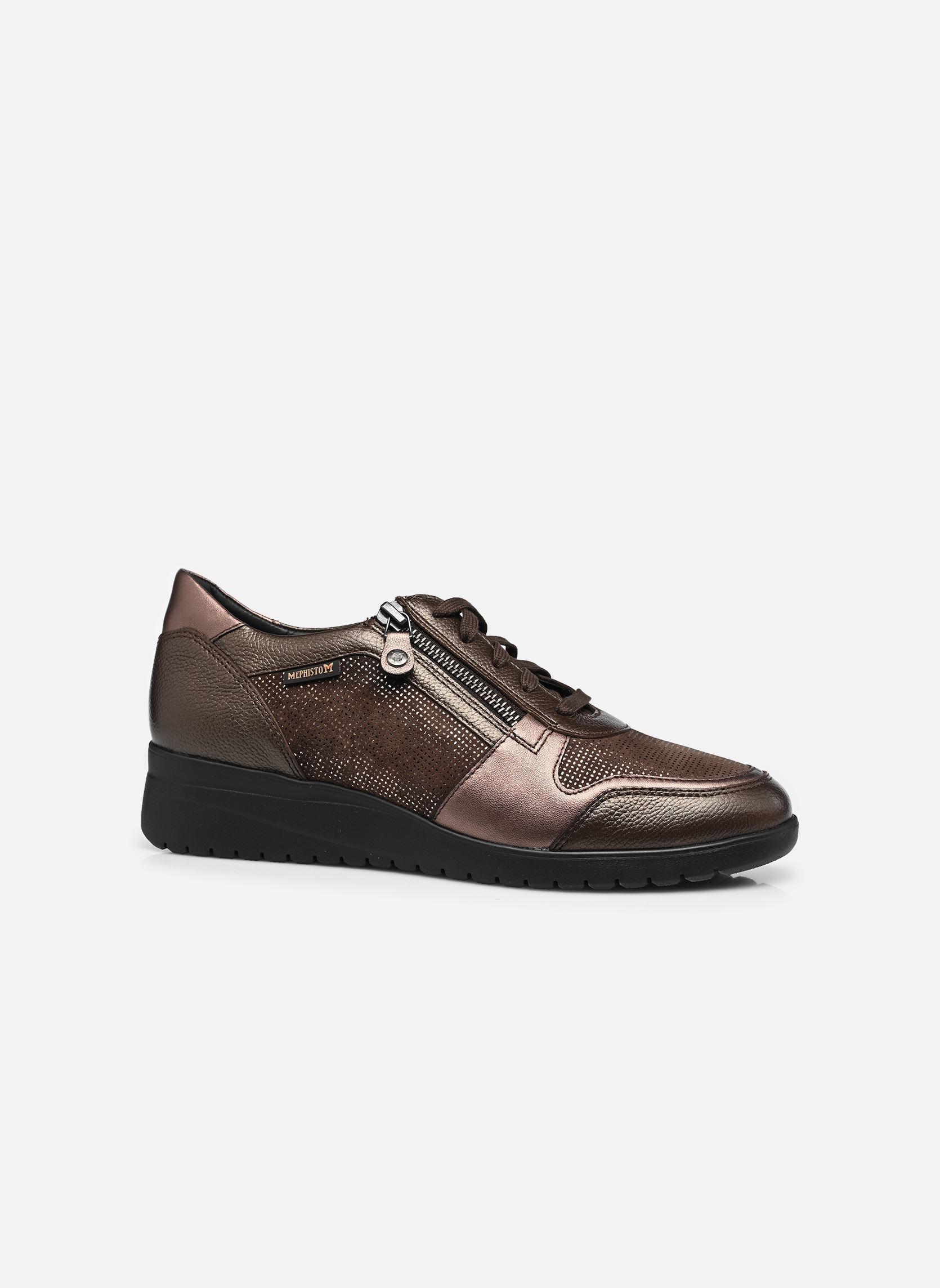 Baskets basses IASMINA femme or et bronze Mephisto Baskets basses IASMINA femme or et bronze BRONZE N