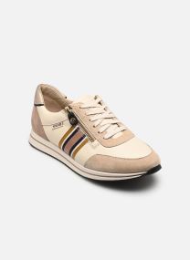 Baskets basses LUCILLE femme beige