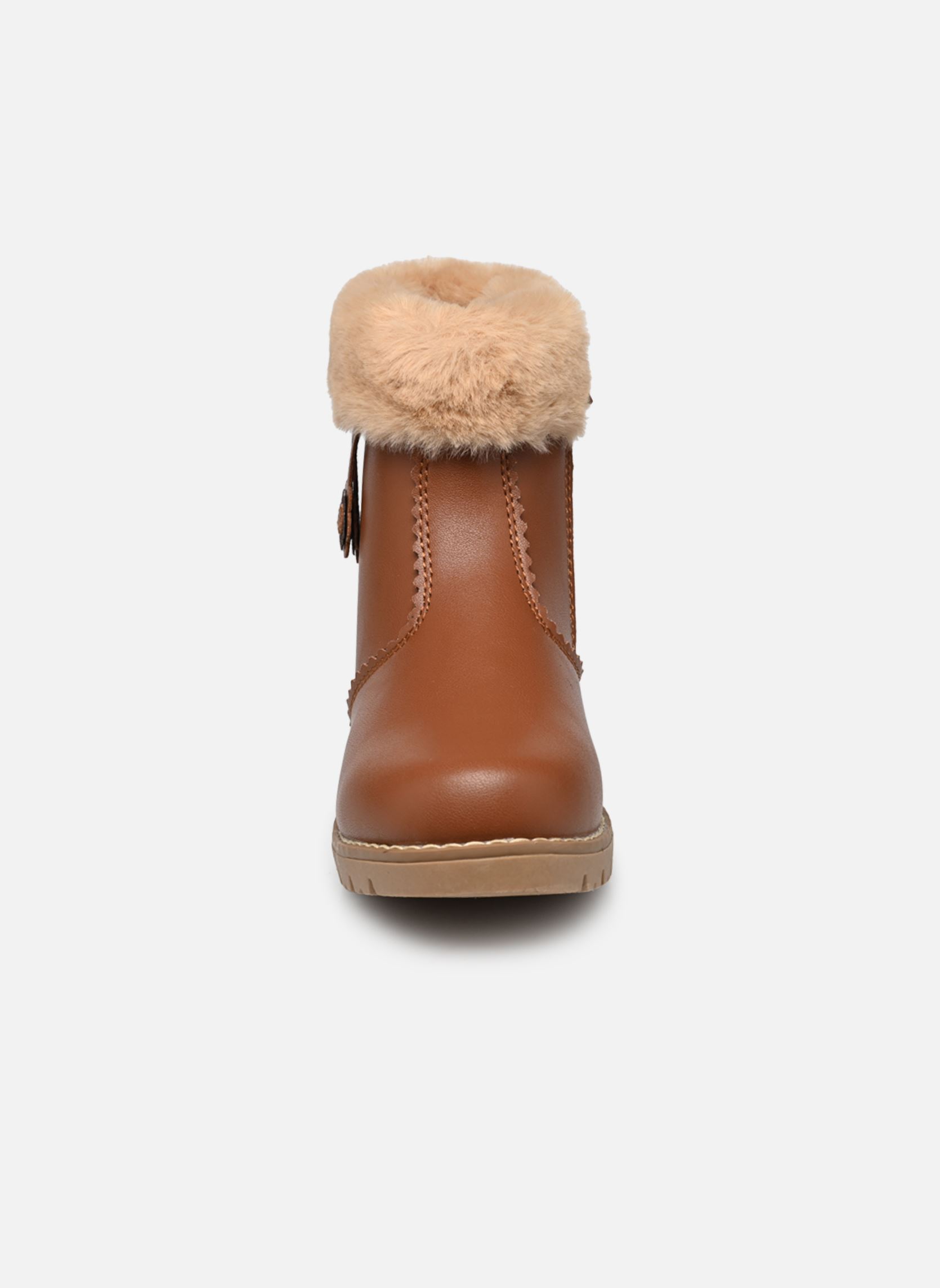 Stiefeletten / Ankle Boots MI1 113 16 mädchen braun Conguitos Stiefeletten / Ankle Boots MI1 113 16 mädchen braun TAN
